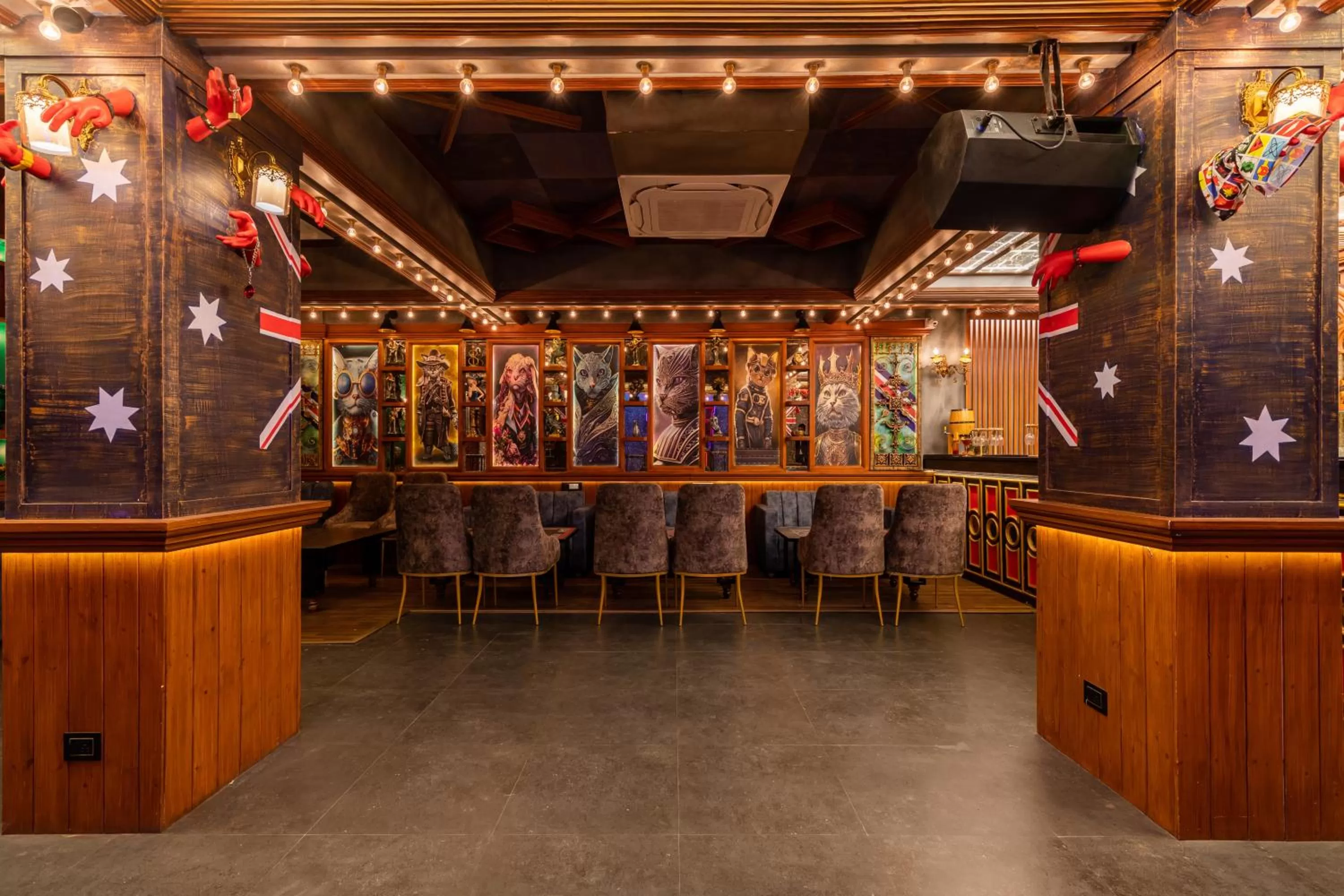 Lounge or bar in The Grand Shaurya