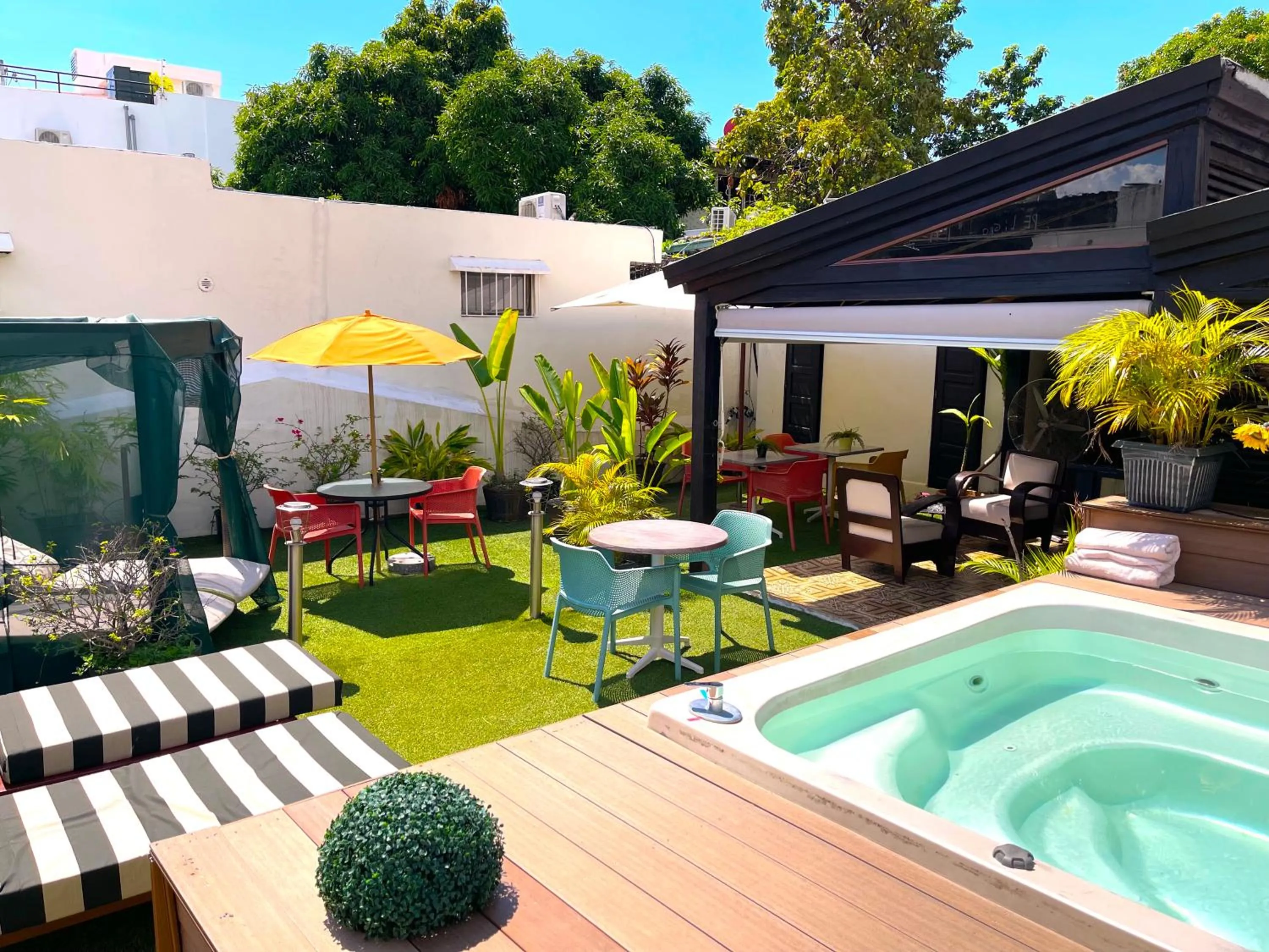 Garden in Hotel Boutique Casa Sánchez