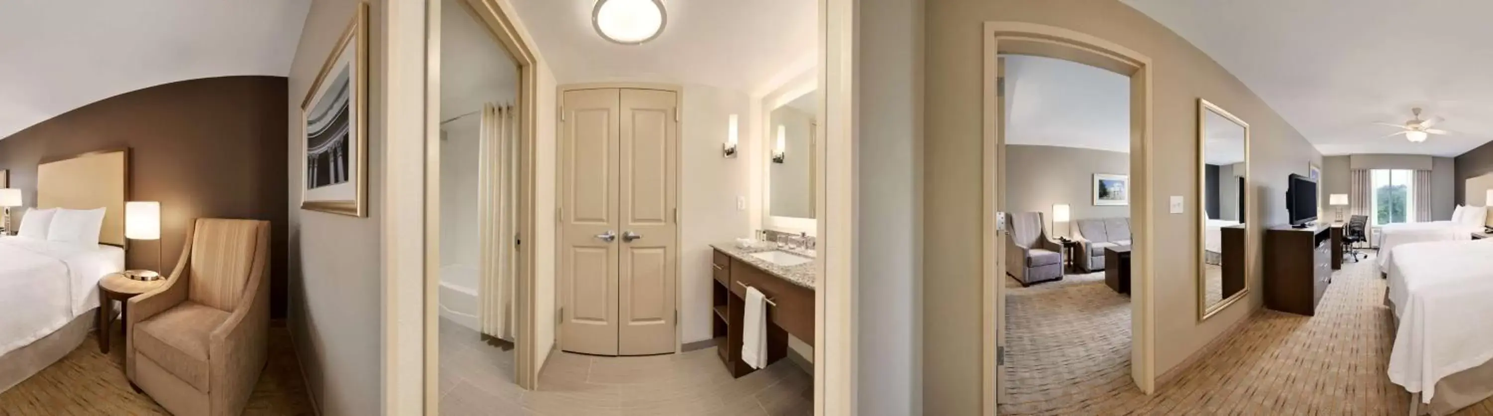 Queen Suite with Two Queen Beds - Hearing Access/Non-Smoking in Homewood Suites by Hilton - Charlottesville Queen Suite with Two Queen Beds - Hearing Access/Non-Smoking in Homewood Suites by Hilton - Charlottesville