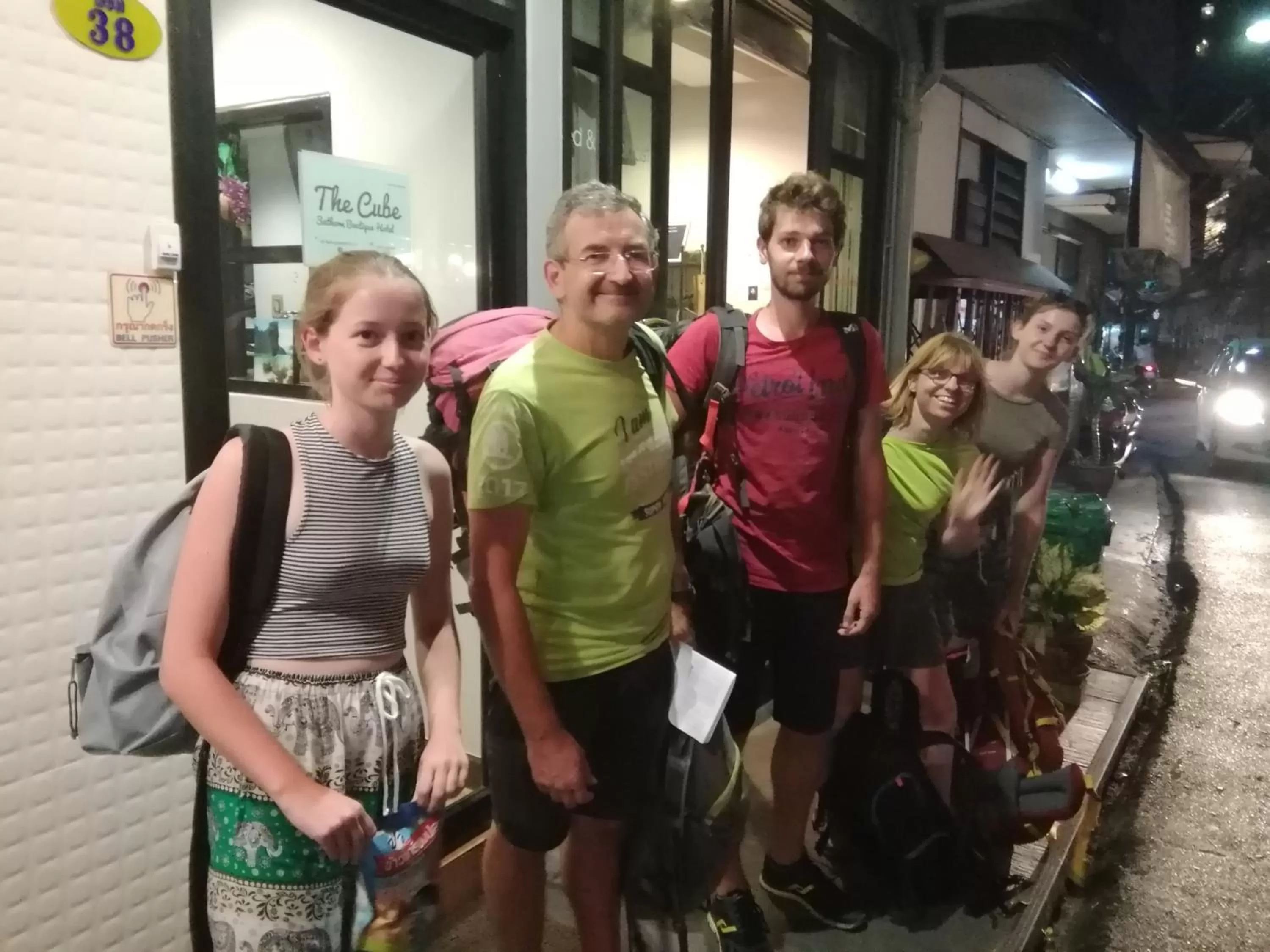 Guests in The Cube Sathorn Boutique Hotel