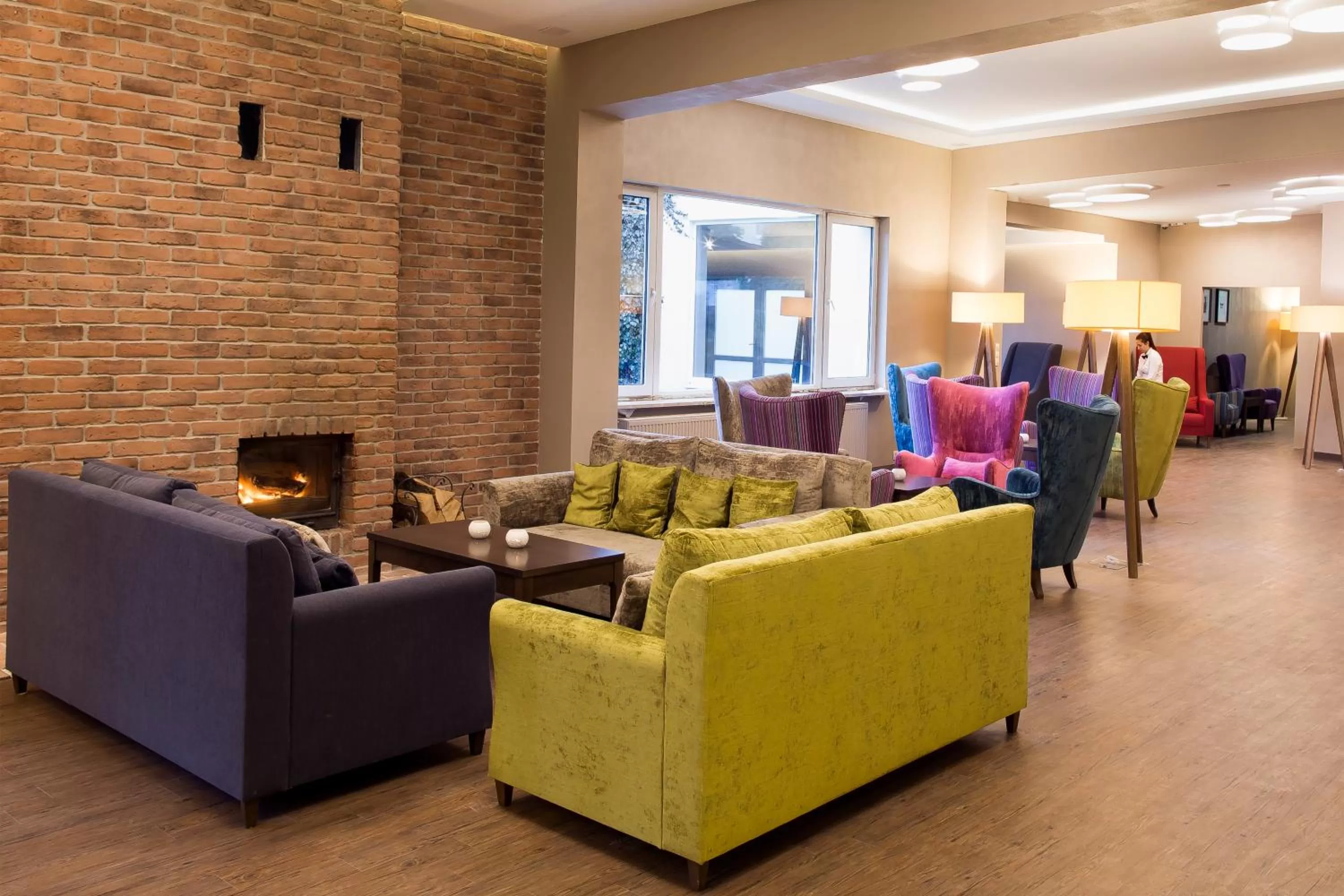 Communal lounge/ TV room in Falenty Biznes i Wypoczynek