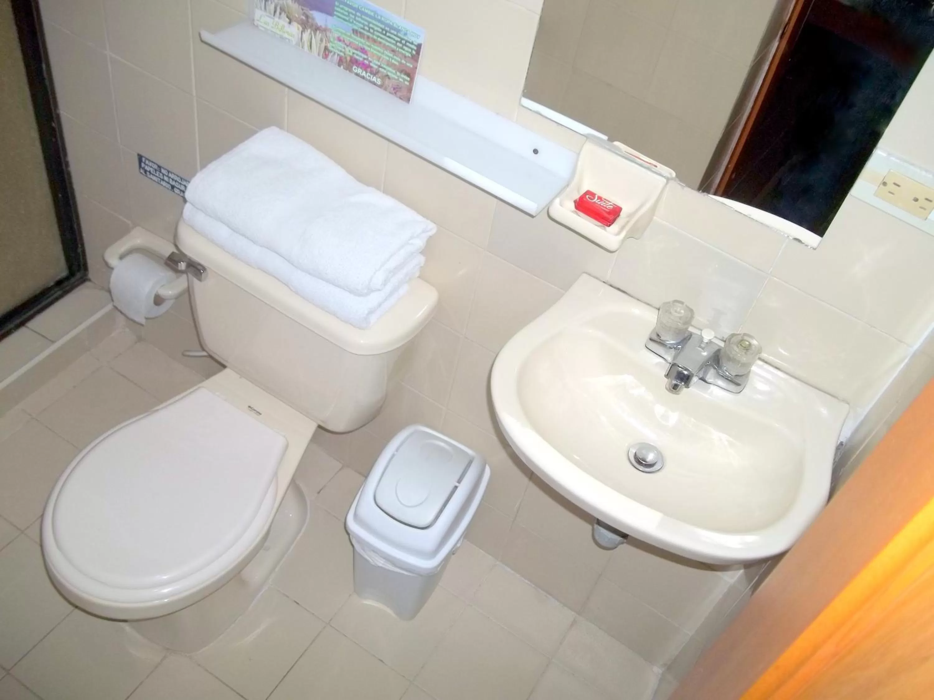 Bathroom in Cabañas Las Bifloras