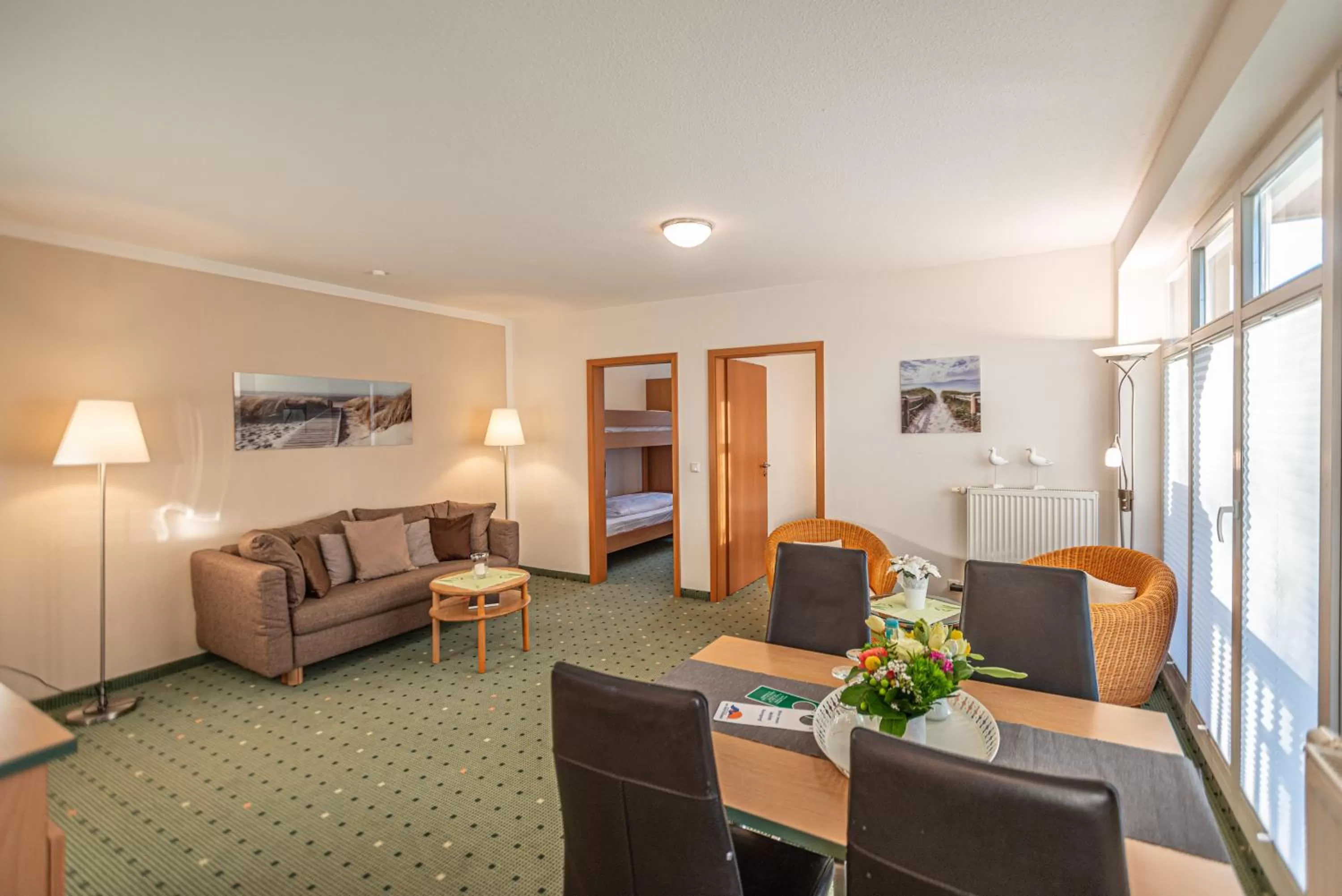 Living room in Am Weststrand Apartmenthaus Waldeck