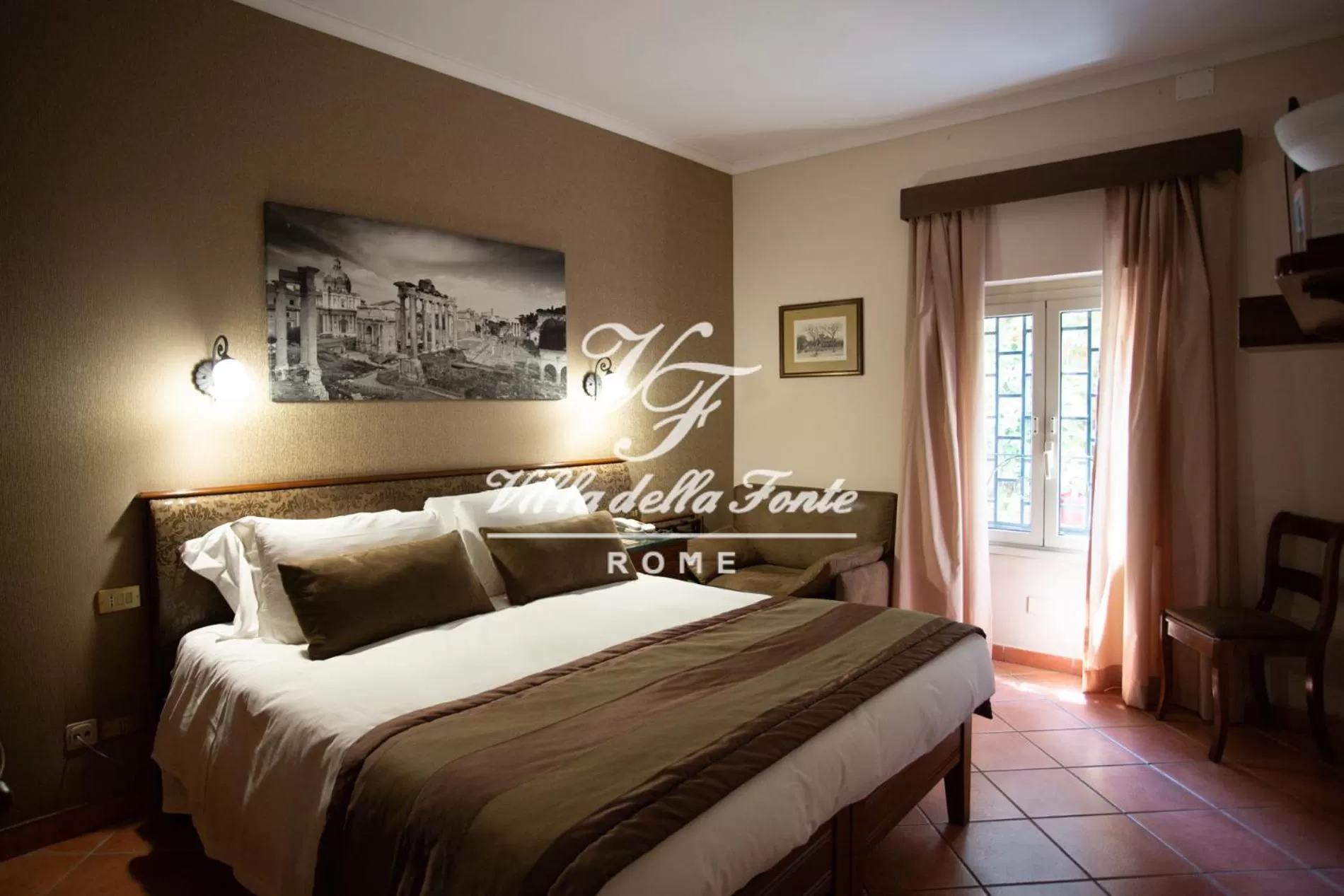 Bed in Villa della Fonte