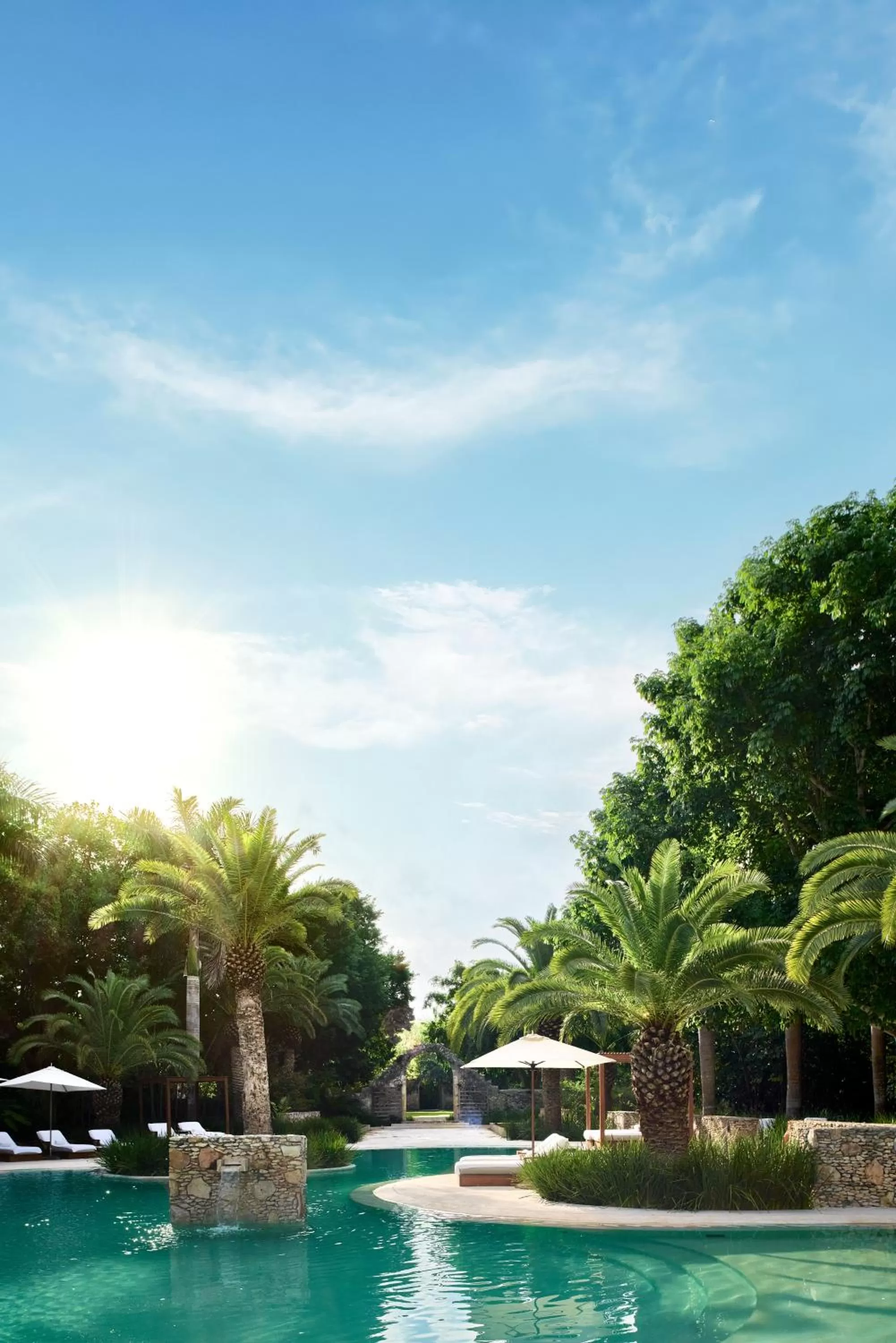 Natural landscape in Chablé Yucatan