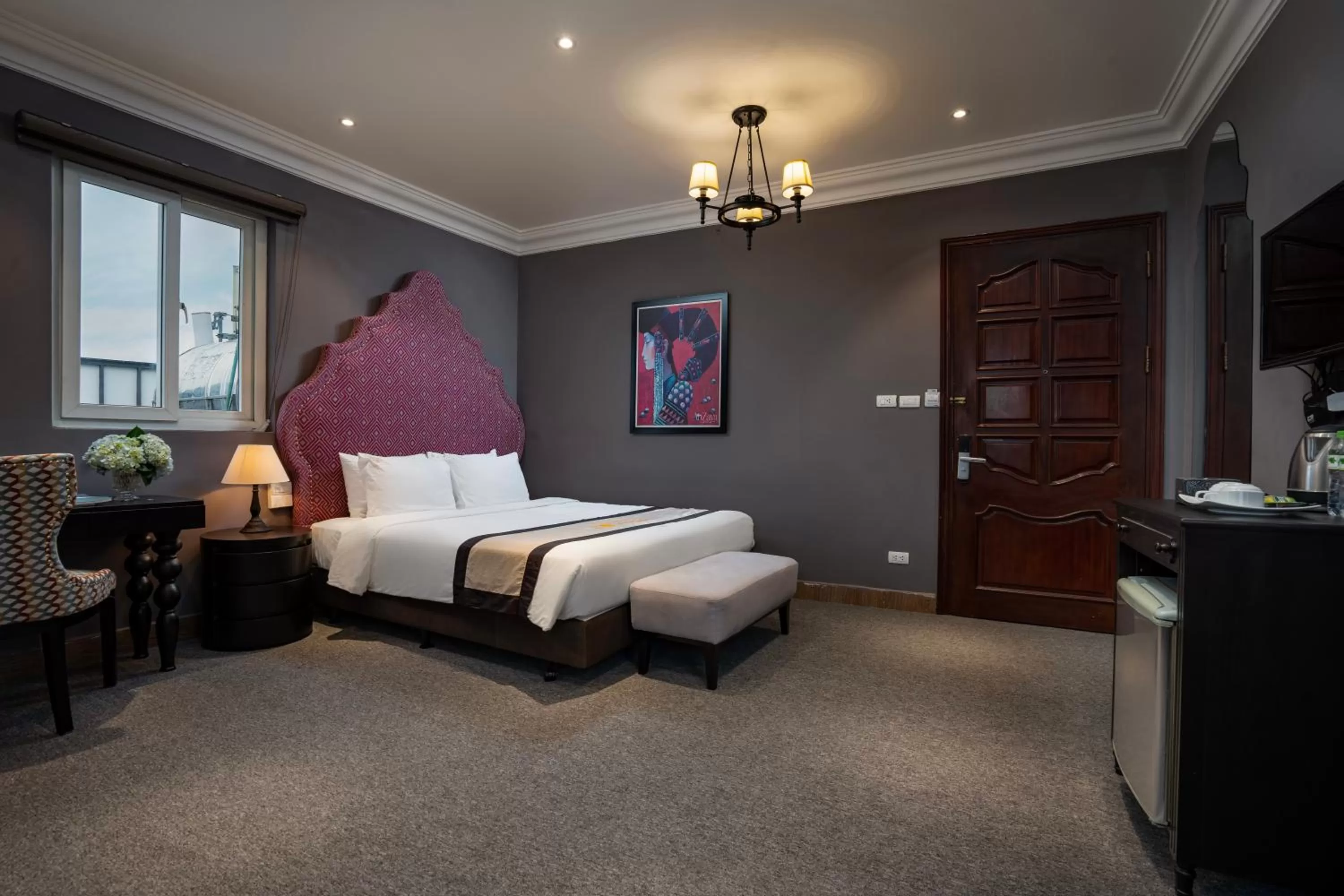 Suite with City View in Hanoi Morning Hotel