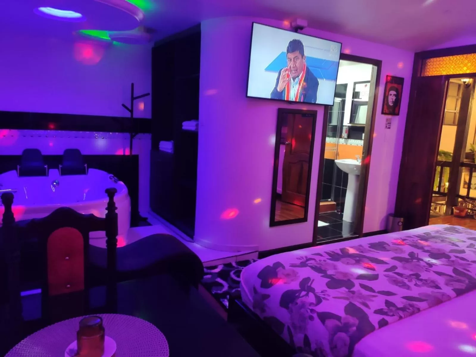 Bed in Hotel el Che No apto para corruptos