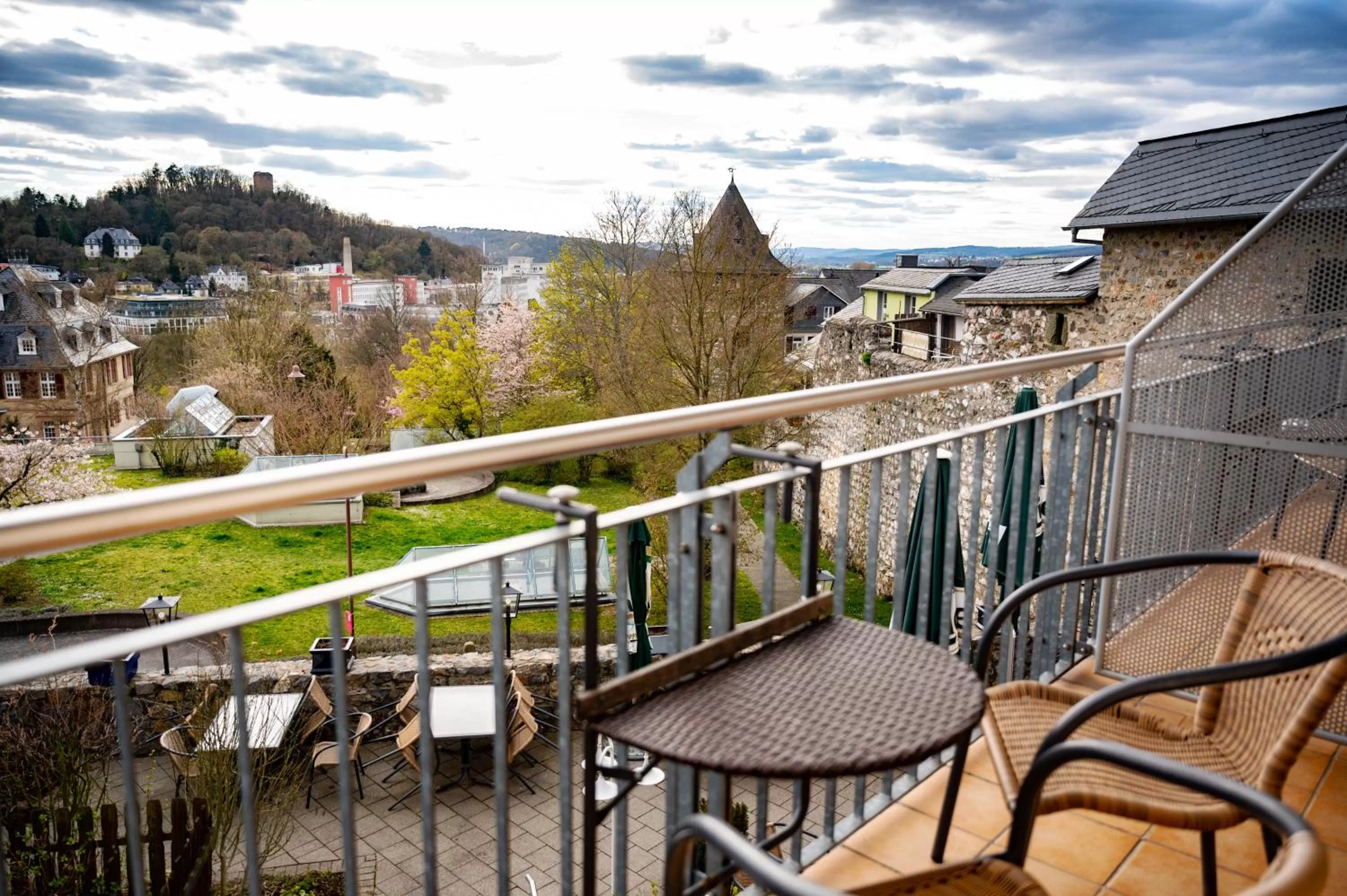 Balcony/Terrace in Hotel Wetzlarer Hof