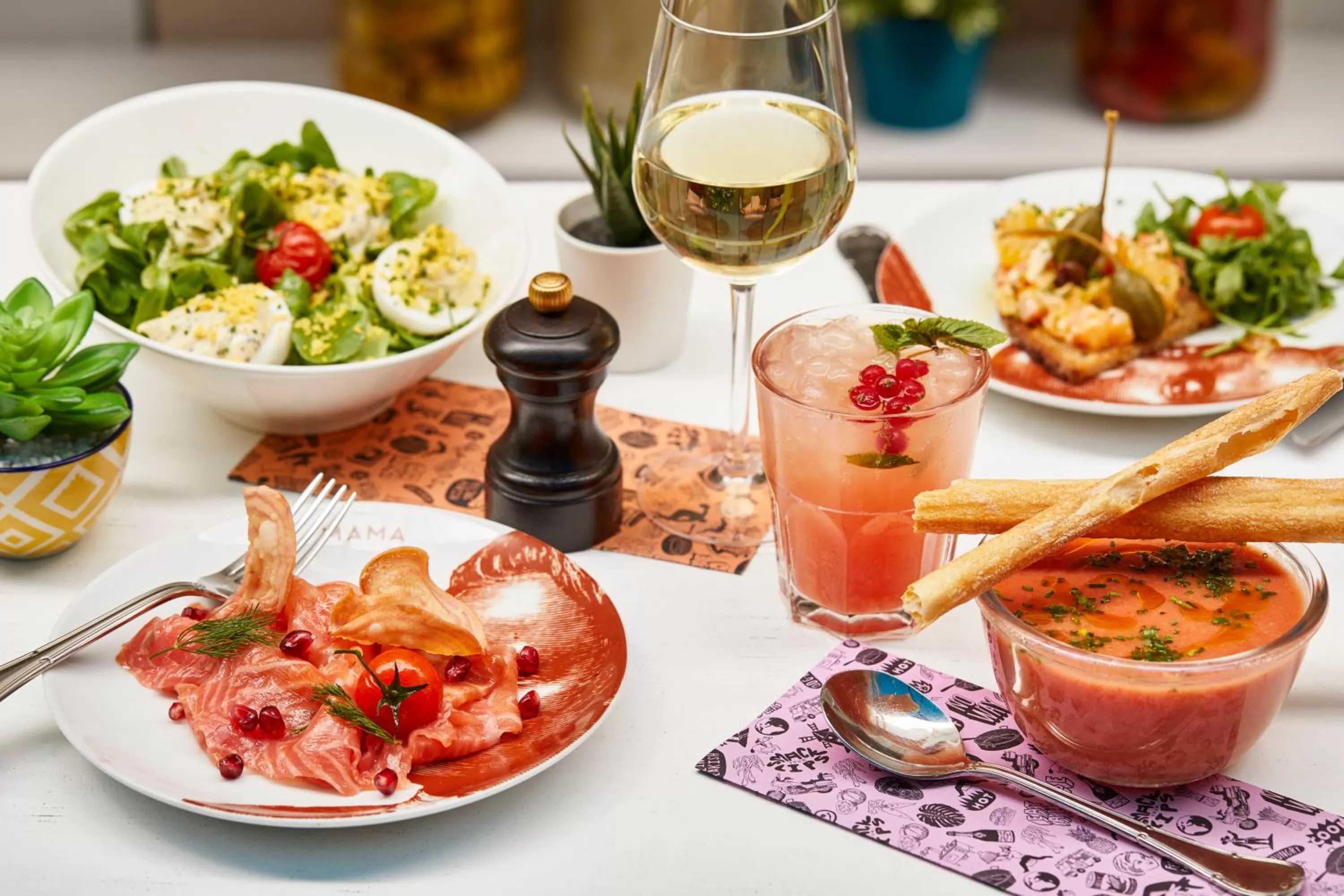 Restaurant/places to eat in Mama Shelter Toulouse