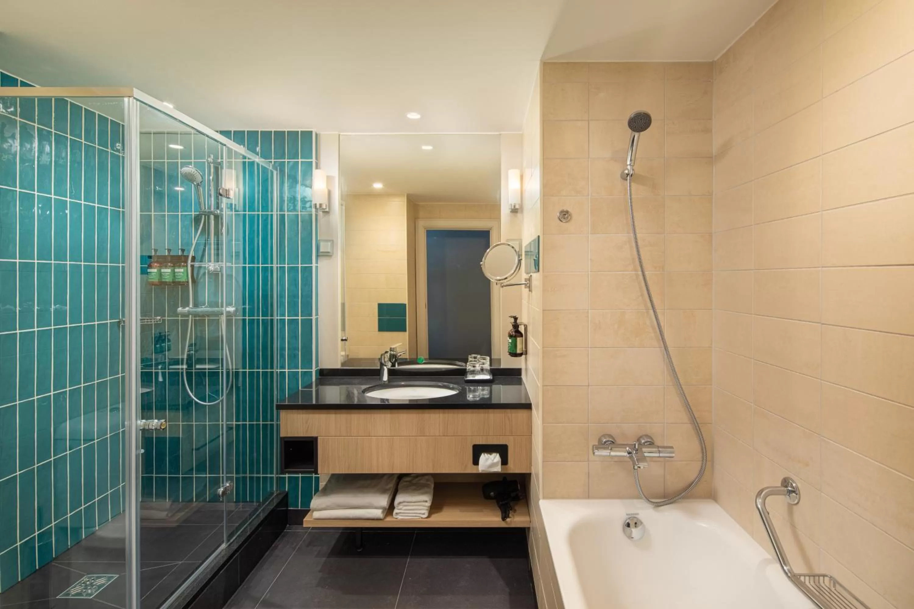 Bathroom in Crowne Plaza Budapest by IHG