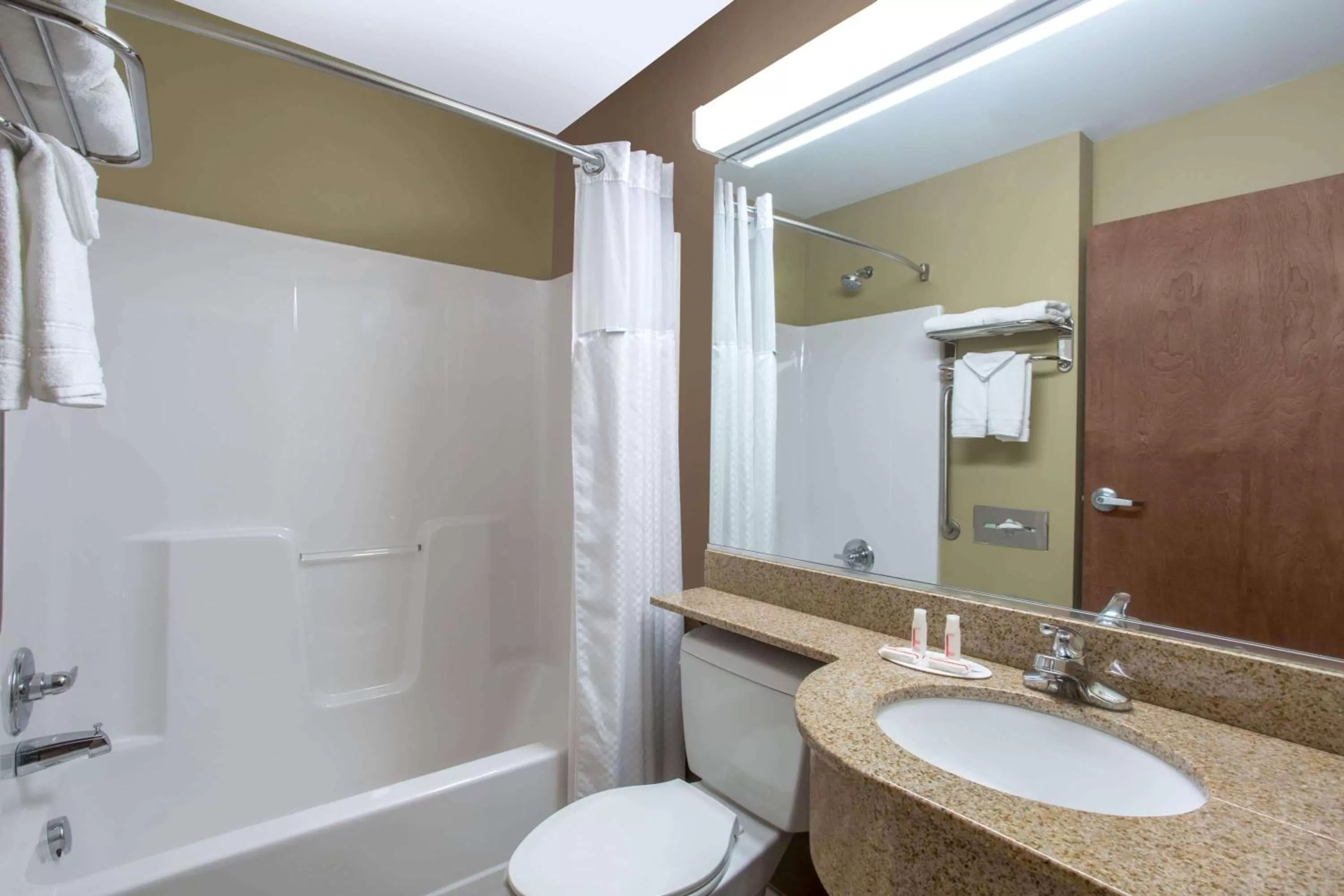 Photo of the whole room in Microtel Inn & Suites Mansfield PA