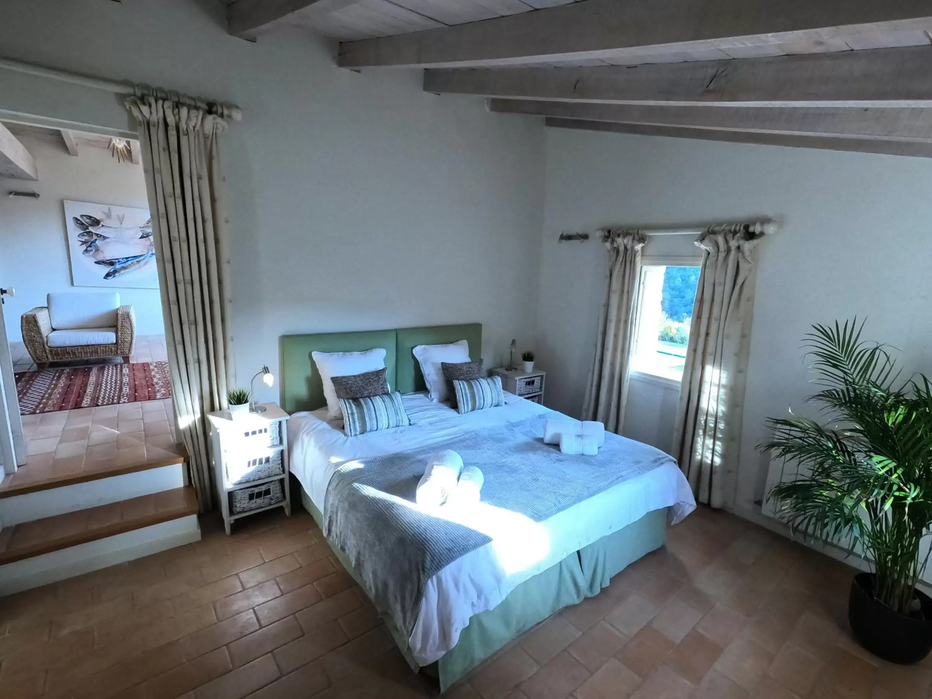 Double Room with Mountain View in B&B Can Jan Double Room with Mountain View in B&B Can Jan