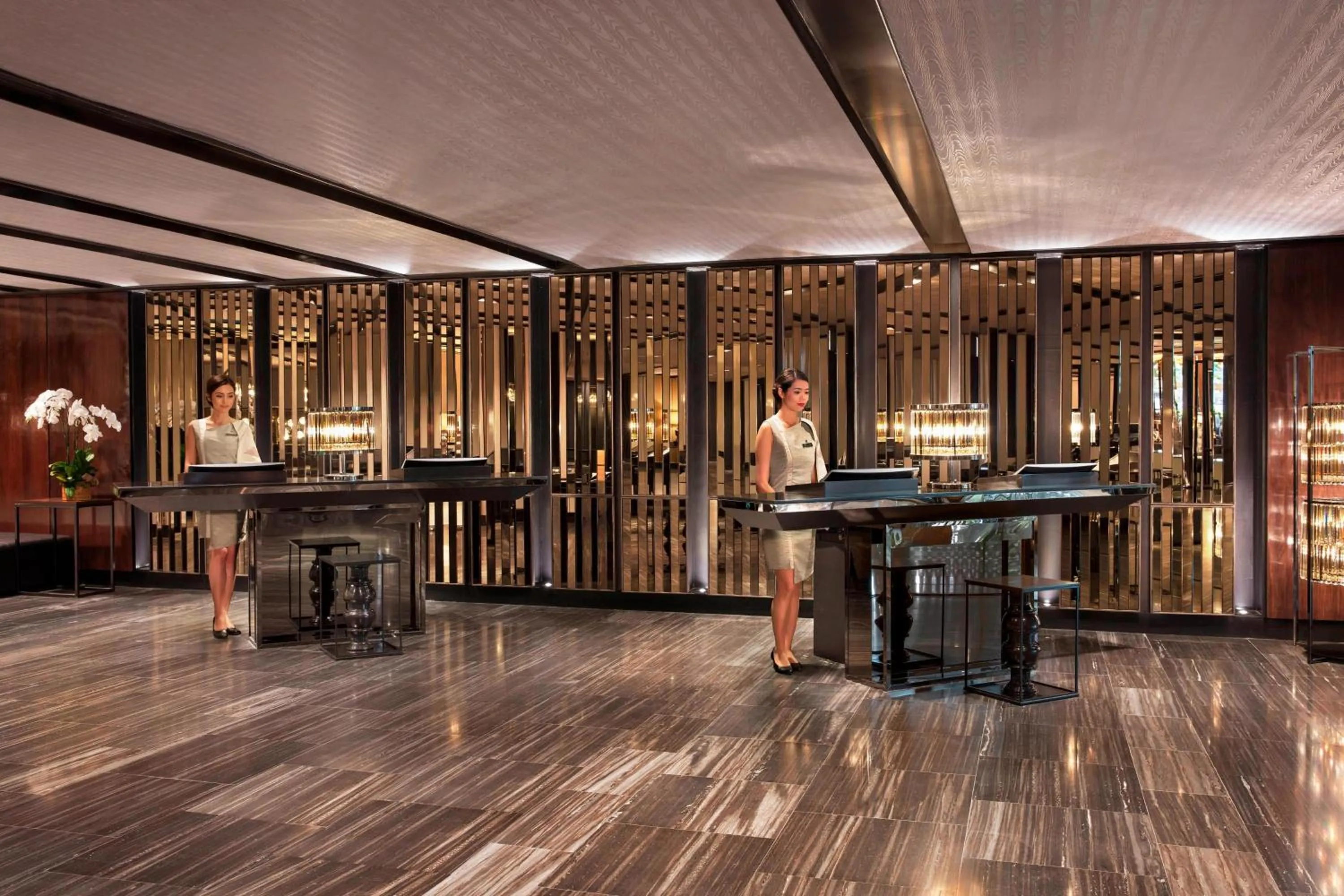 Lobby or reception in Bangkok Marriott Marquis Queens Park
