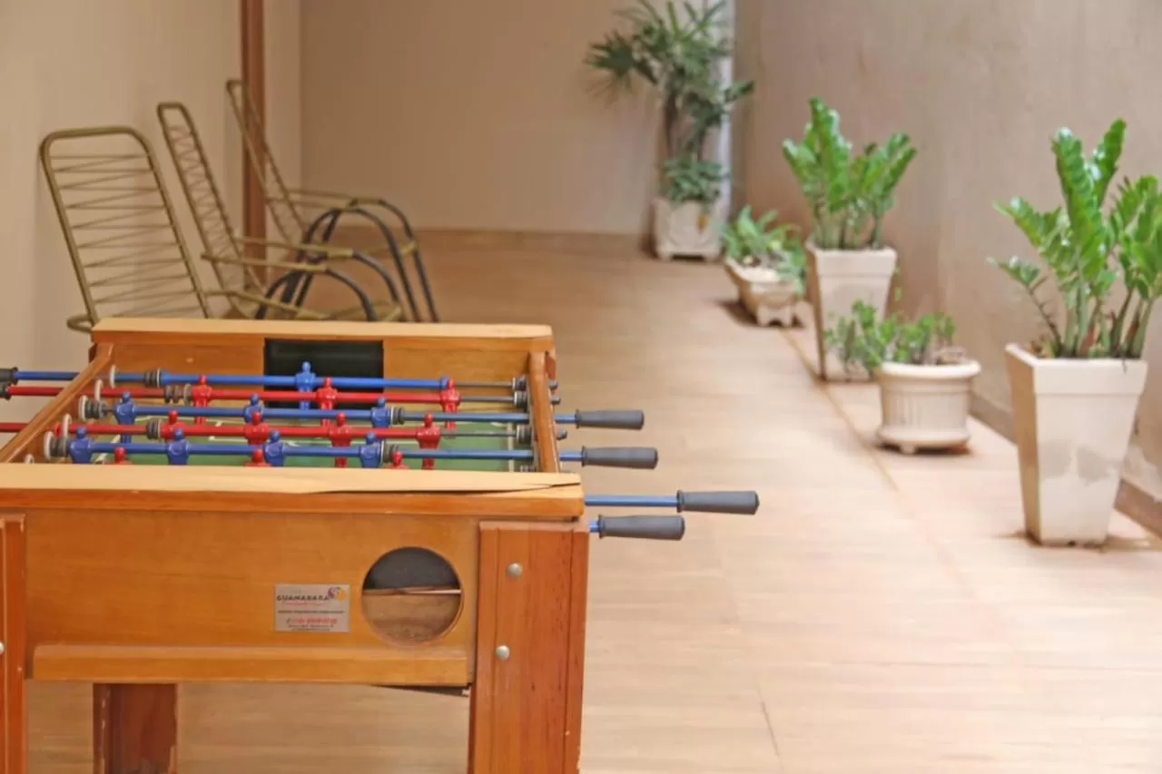 Patio in Hotel Portela II - Av Principal e a 500m do Thermas dos Laranjais