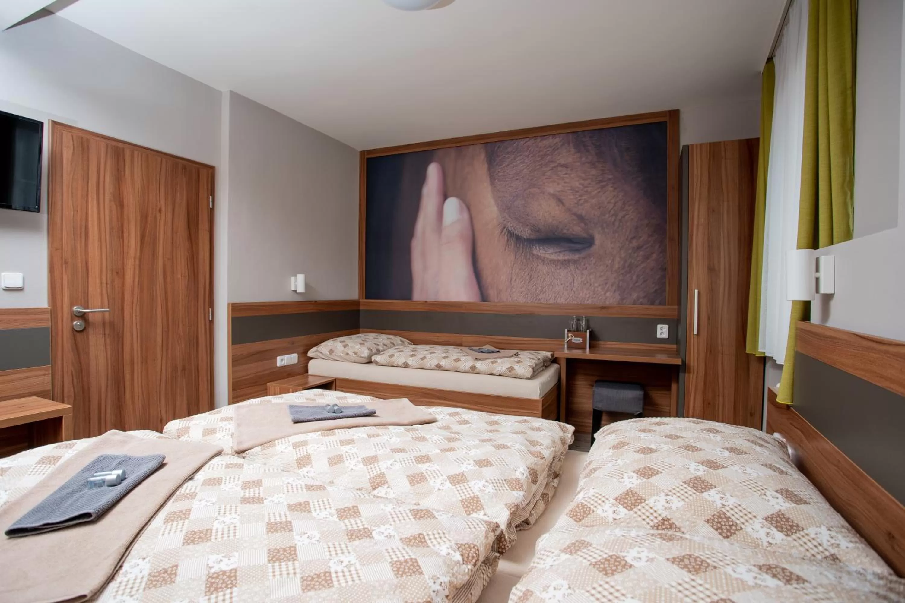 Bedroom, Bed in Hotel U koně