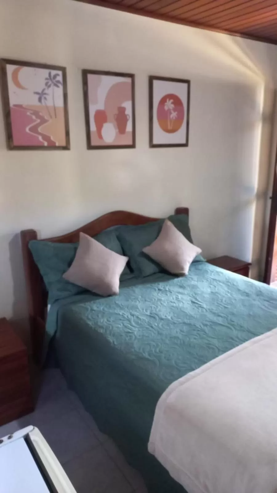 Bed in Pousada Do Pancho