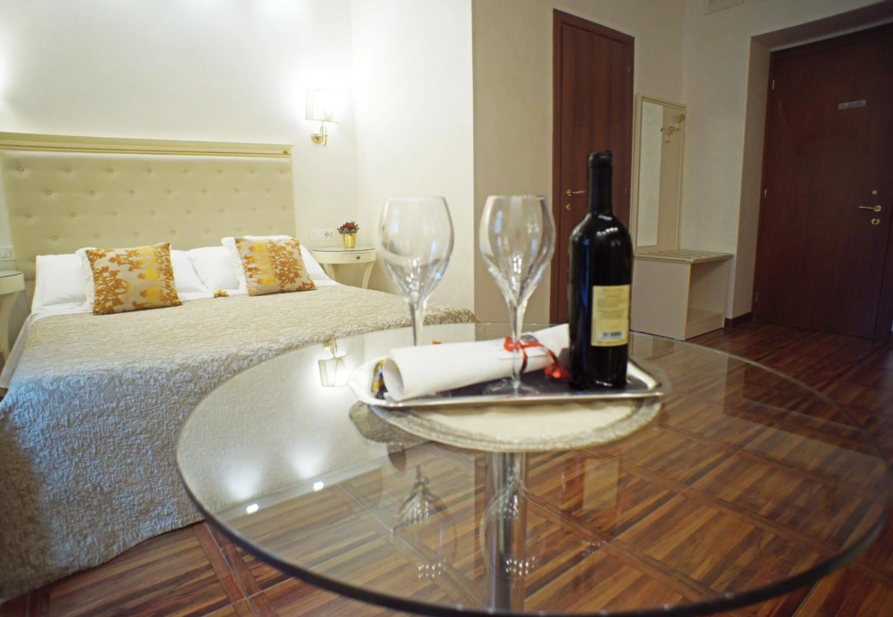 Decorative detail in Locanda Navona