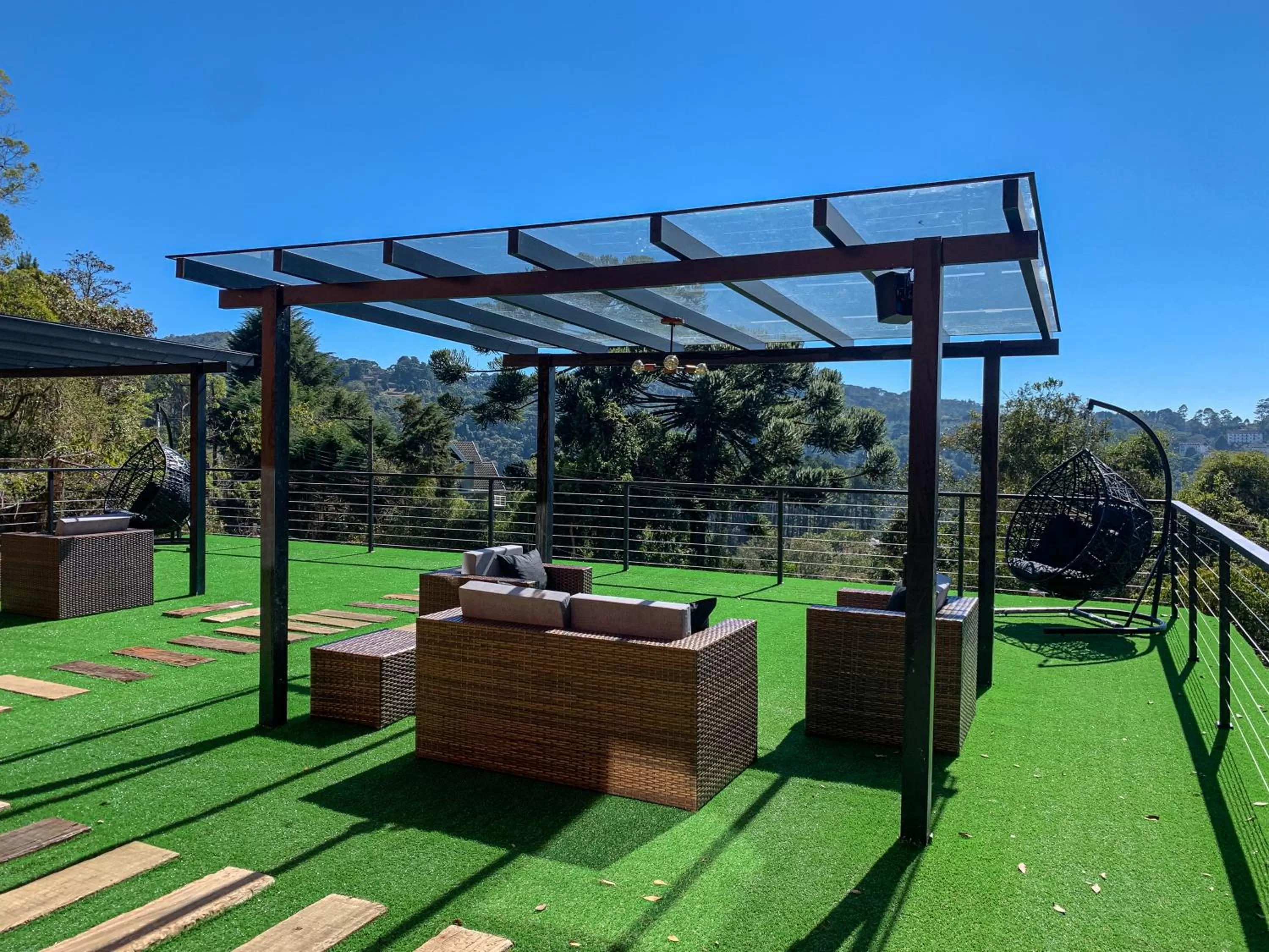 Patio in DOM Hotel Boutique