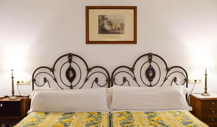 Bed in Hotel Los Caspios