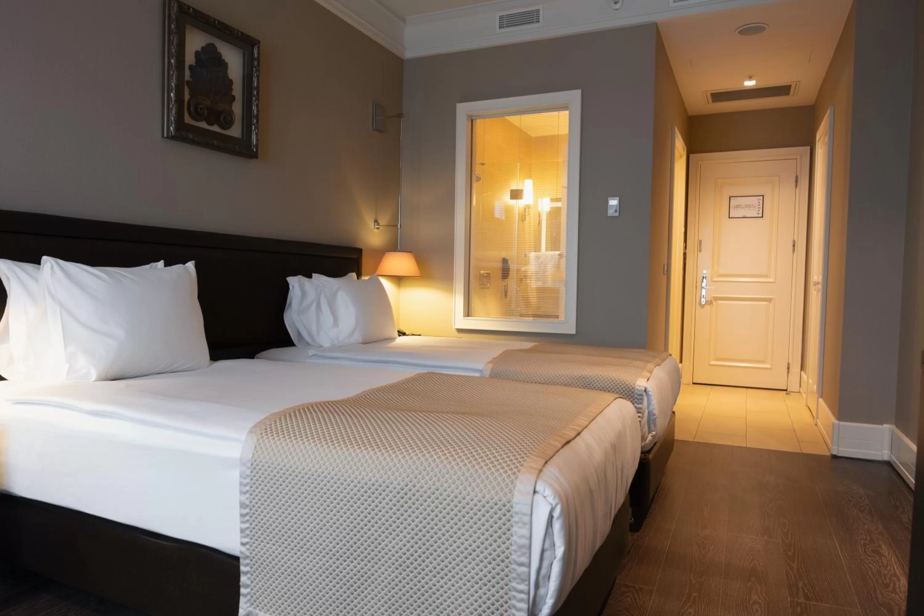 Bed in Windsor Hotel & Convention Center Istanbul