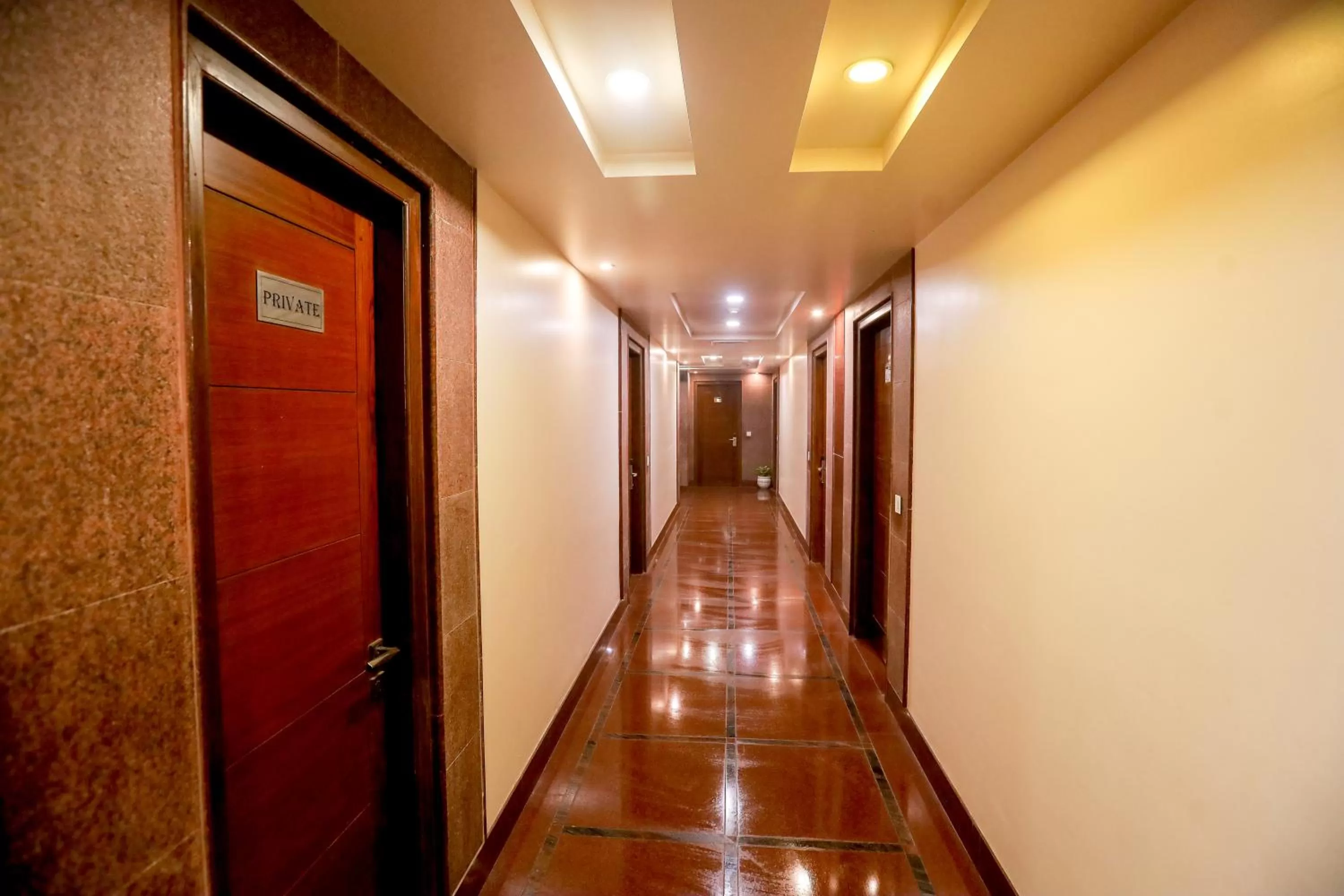 Property building in Hotel Leela Grande