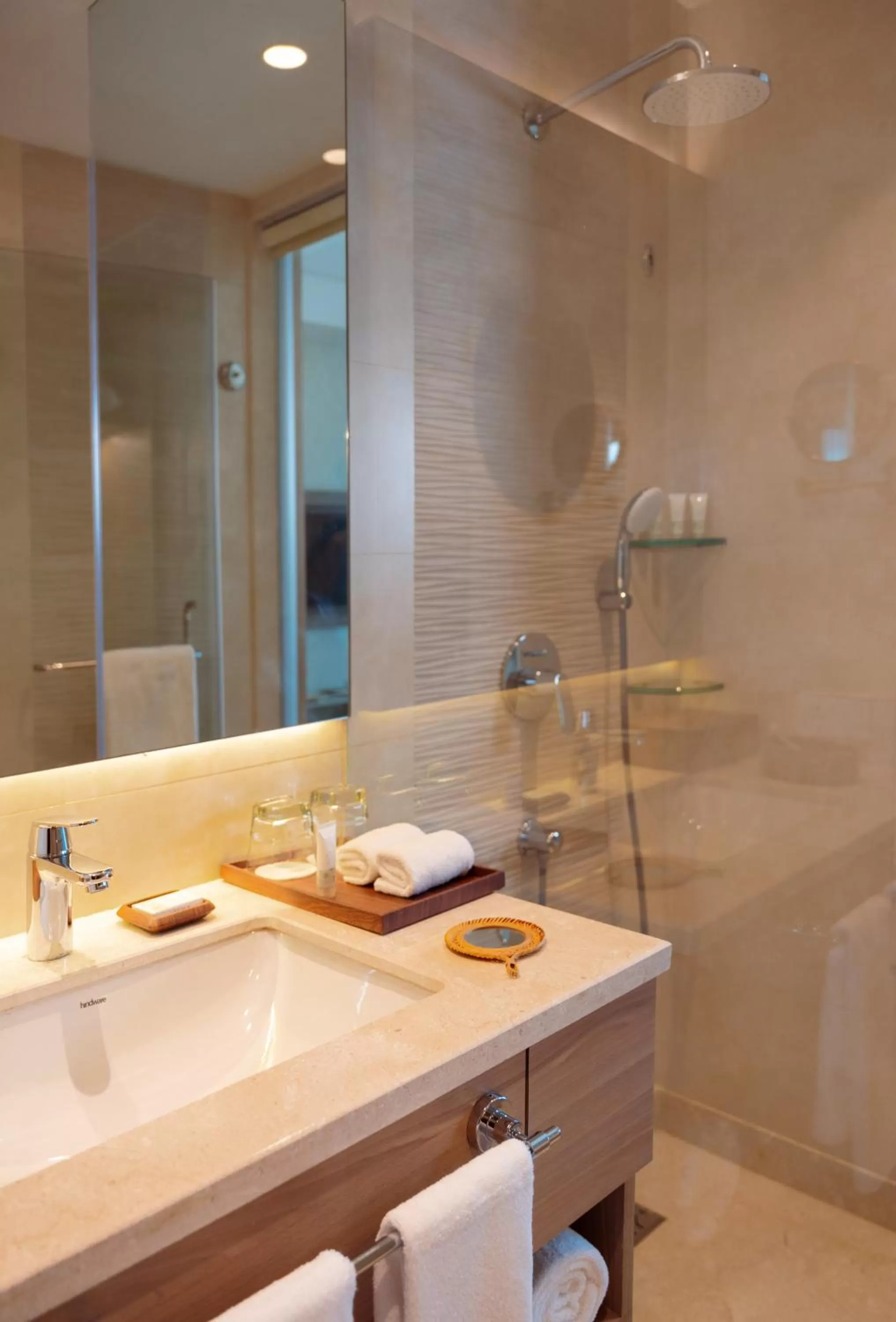 Shower in The Greenwood Guwahati - A Luxury Boutique Hotel