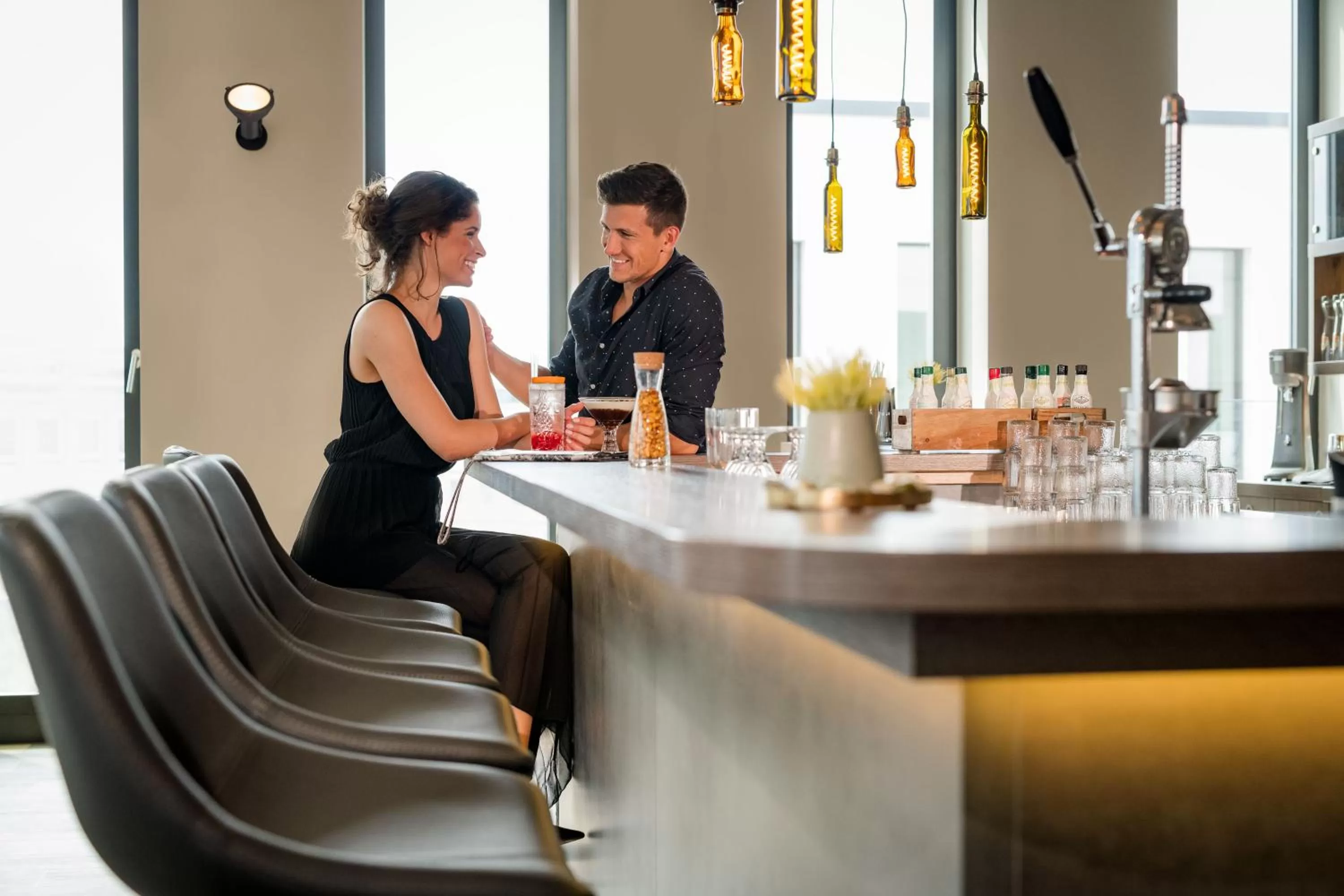 Lounge or bar in Aparthotel Adagio Bremen City