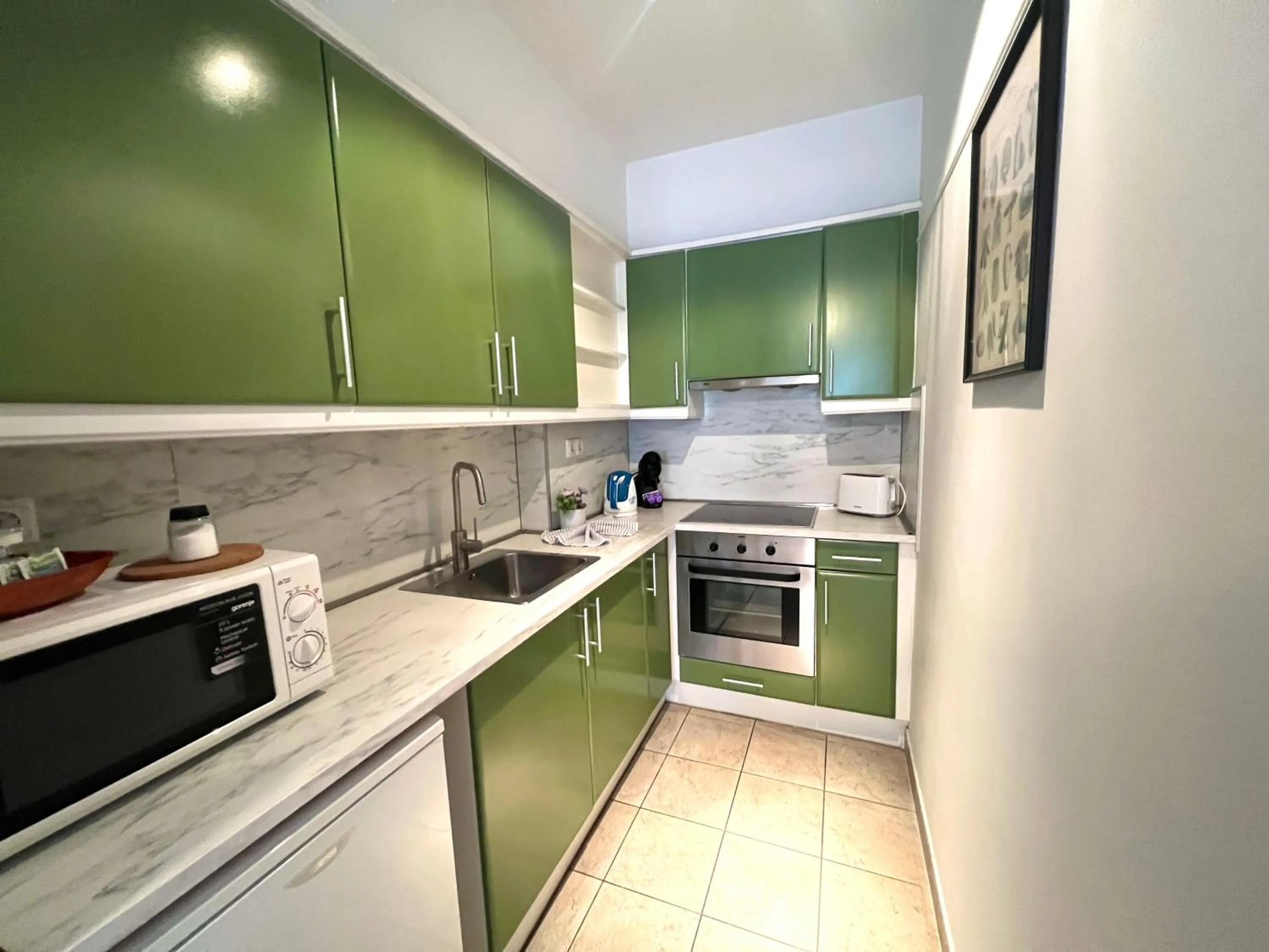 Kitchen or kitchenette in Nova Apartments