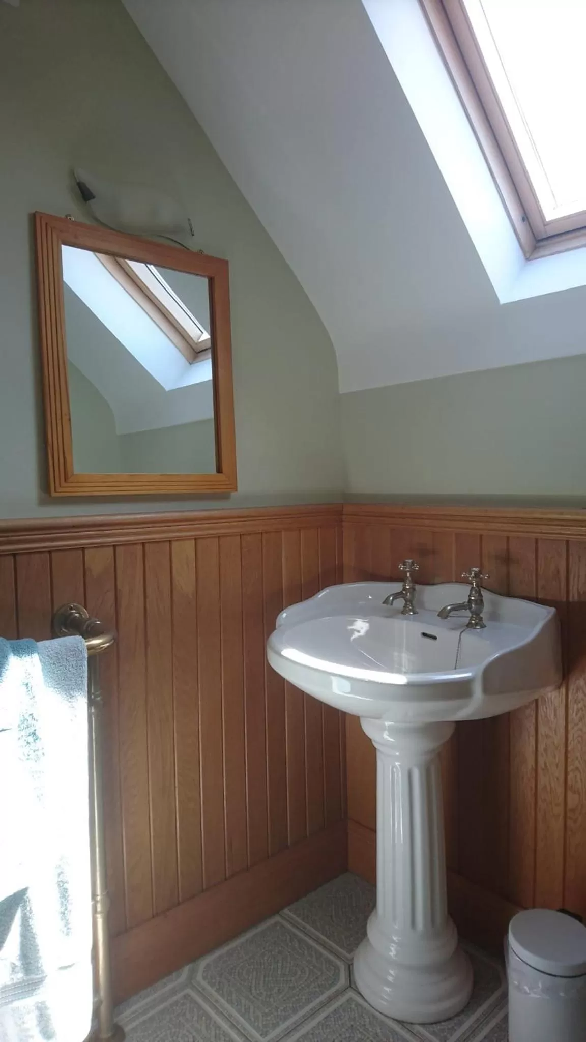Bathroom in Rossclare Lodge