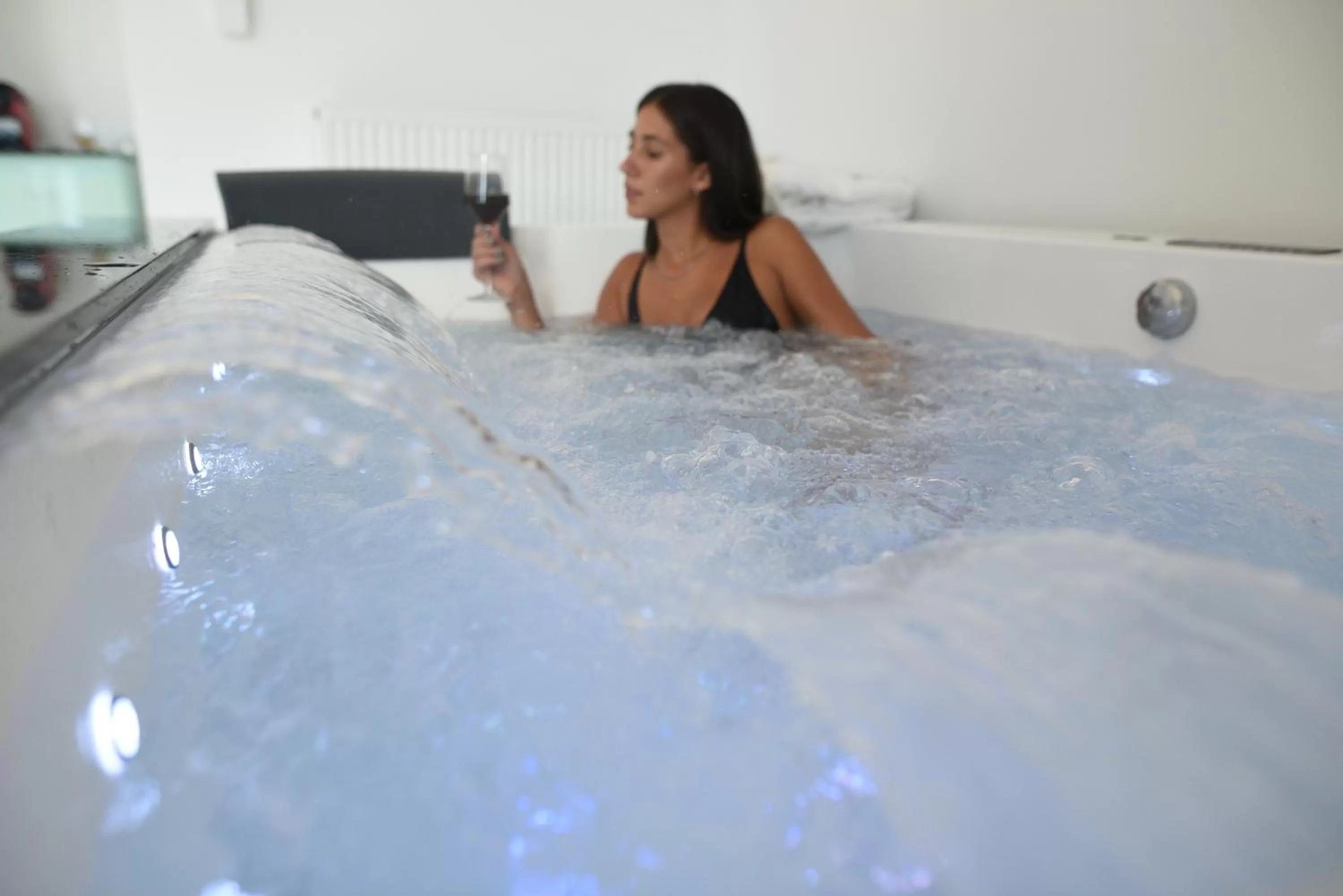 Bath, Swimming Pool in Clocktower Luxury Suites