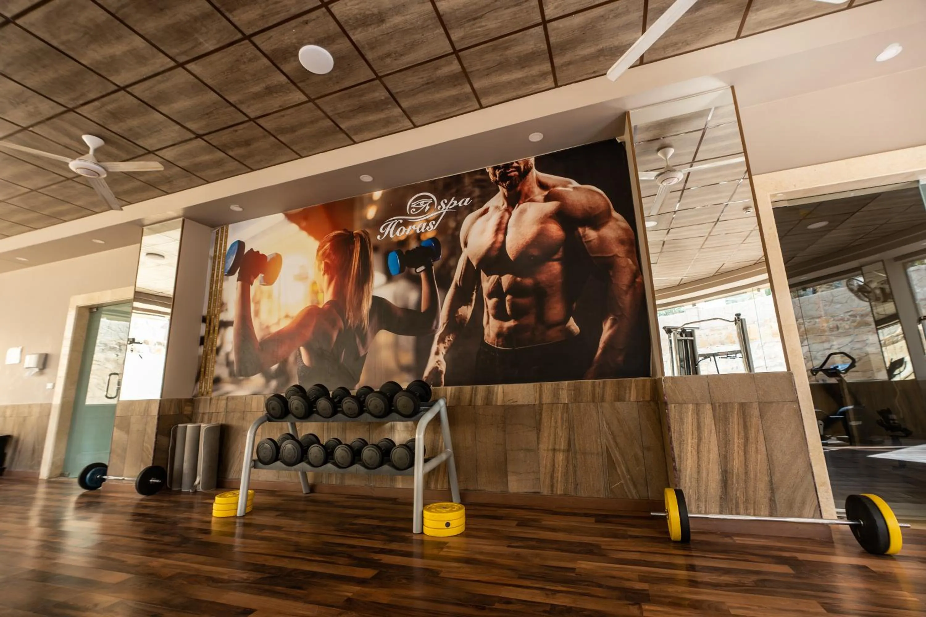 Fitness centre/facilities in El Karma Beach Resort & Aqua Park - Hurghada