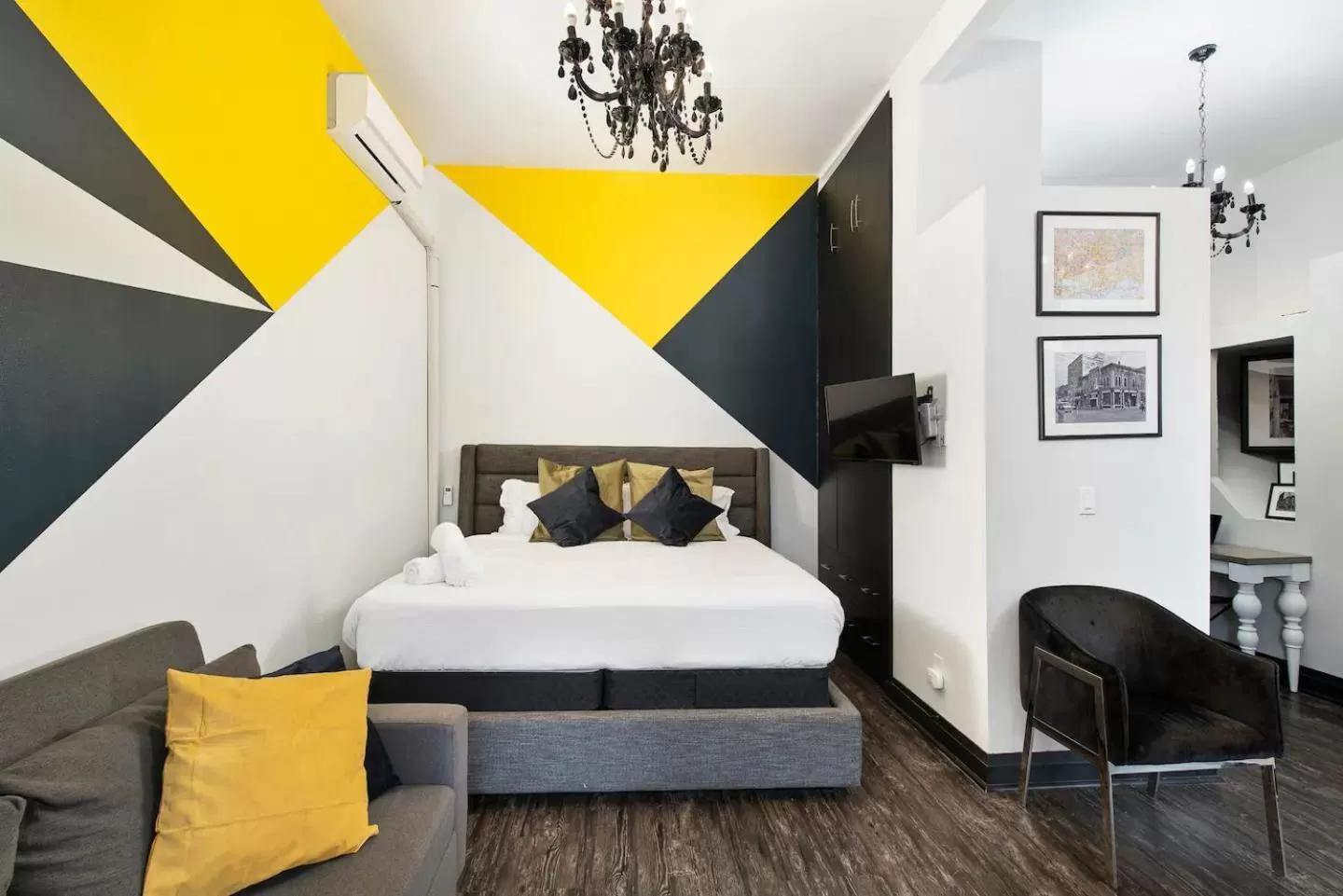 Bed in Queen Street Lofts