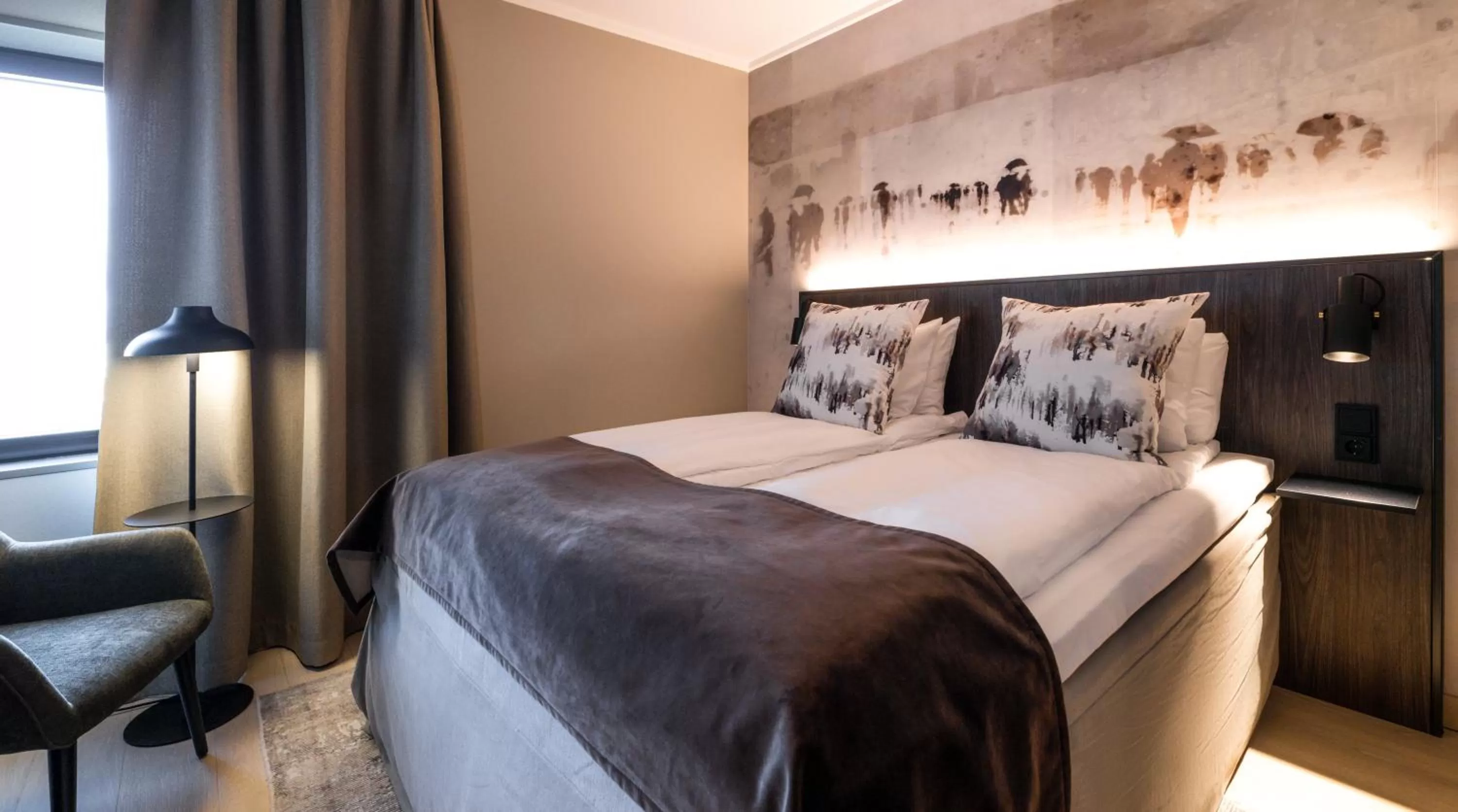 Bed in Quality Hotel Panorama