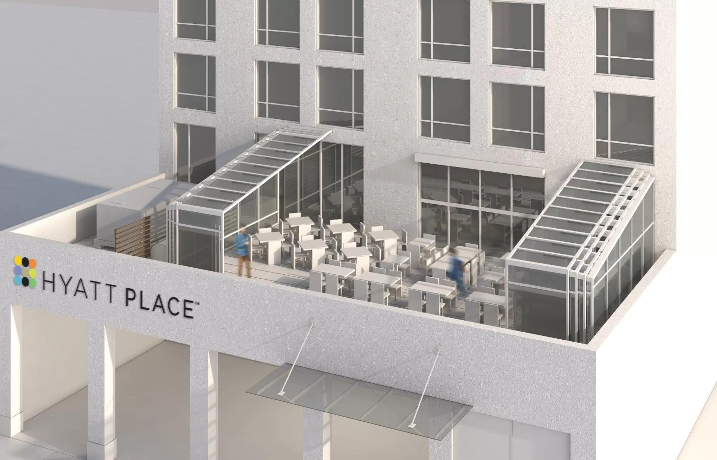 Property building in Hyatt Place New York Chelsea