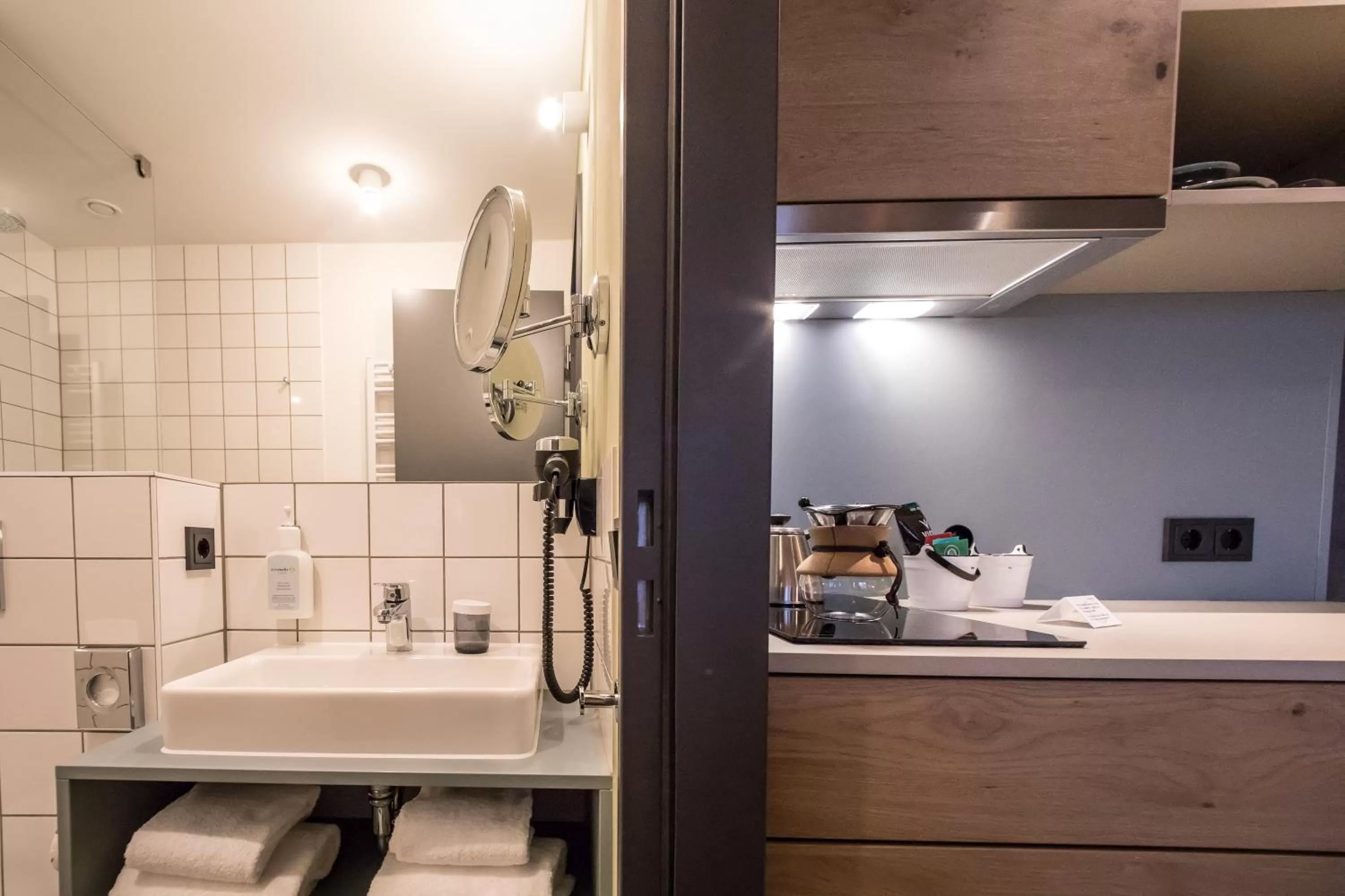 Bathroom in Hotel einsmehr