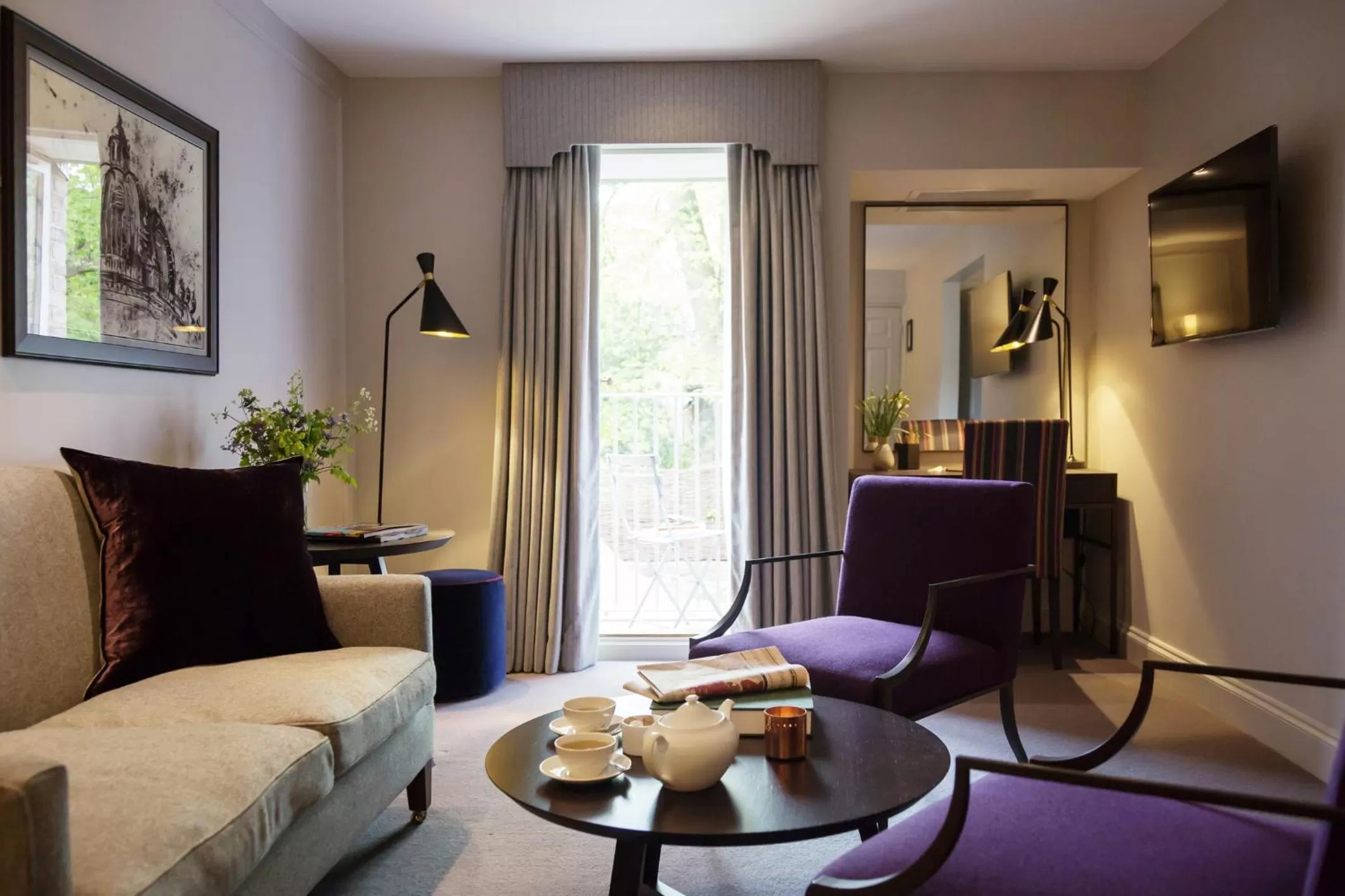 Living room in Old Parsonage Hotel