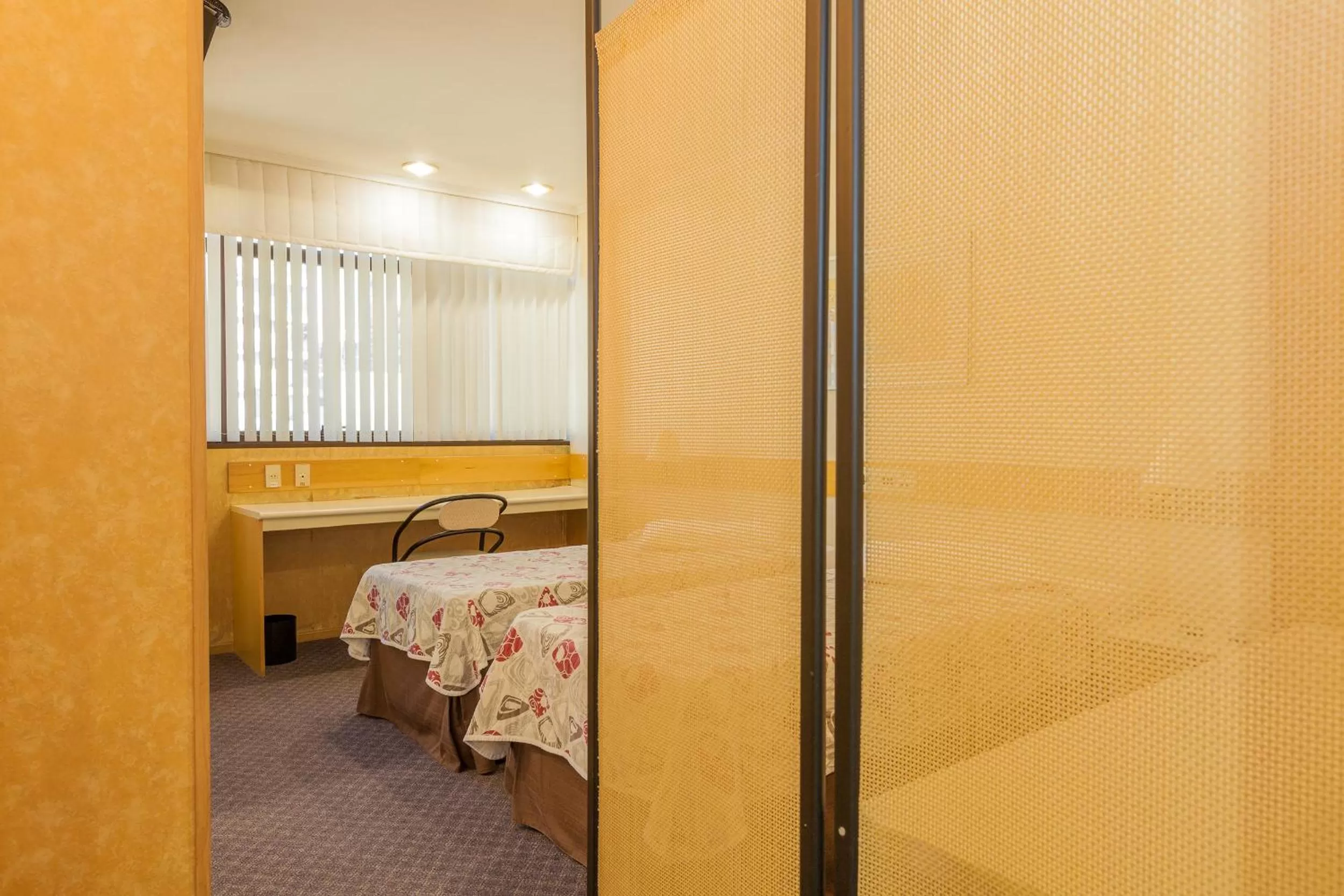 Bed in Tri Hotel Smart Caxias