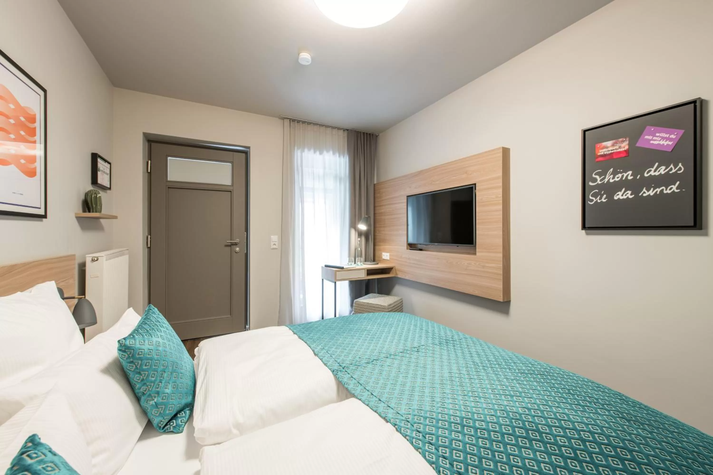 Bed in stattHotel Weimar