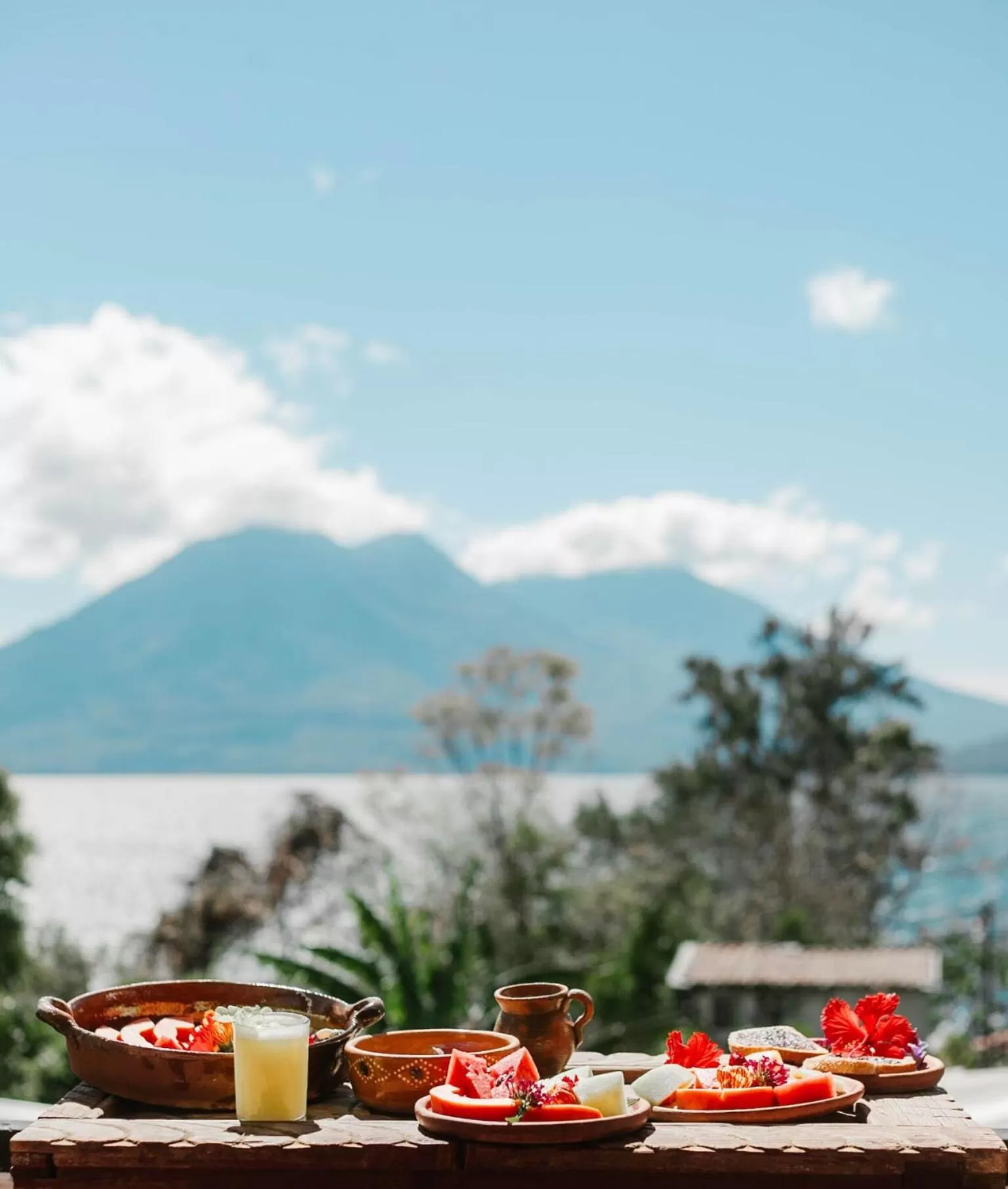 Natural landscape in Lush Atitlán