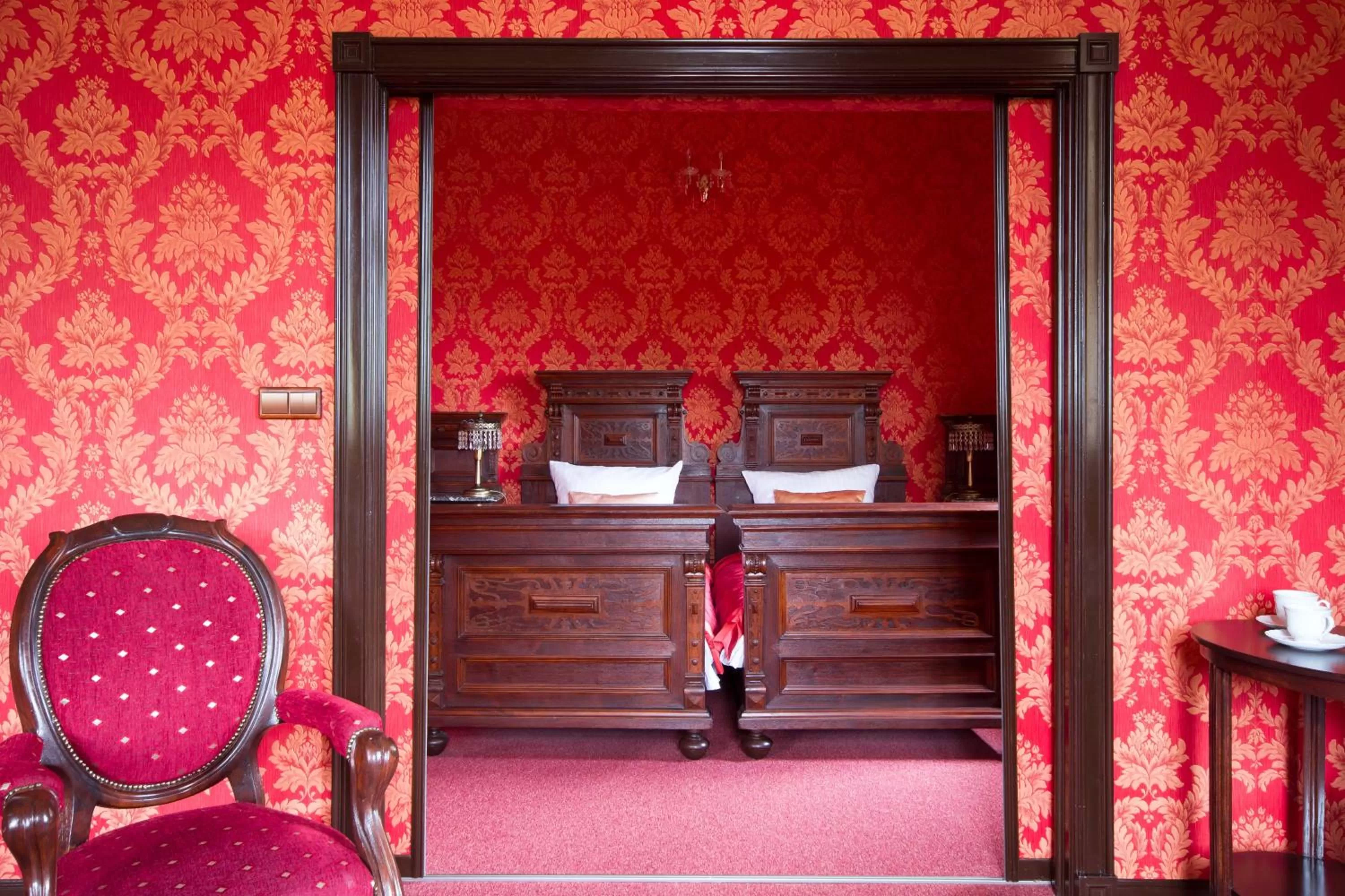 Bed in Zamek Uniejów