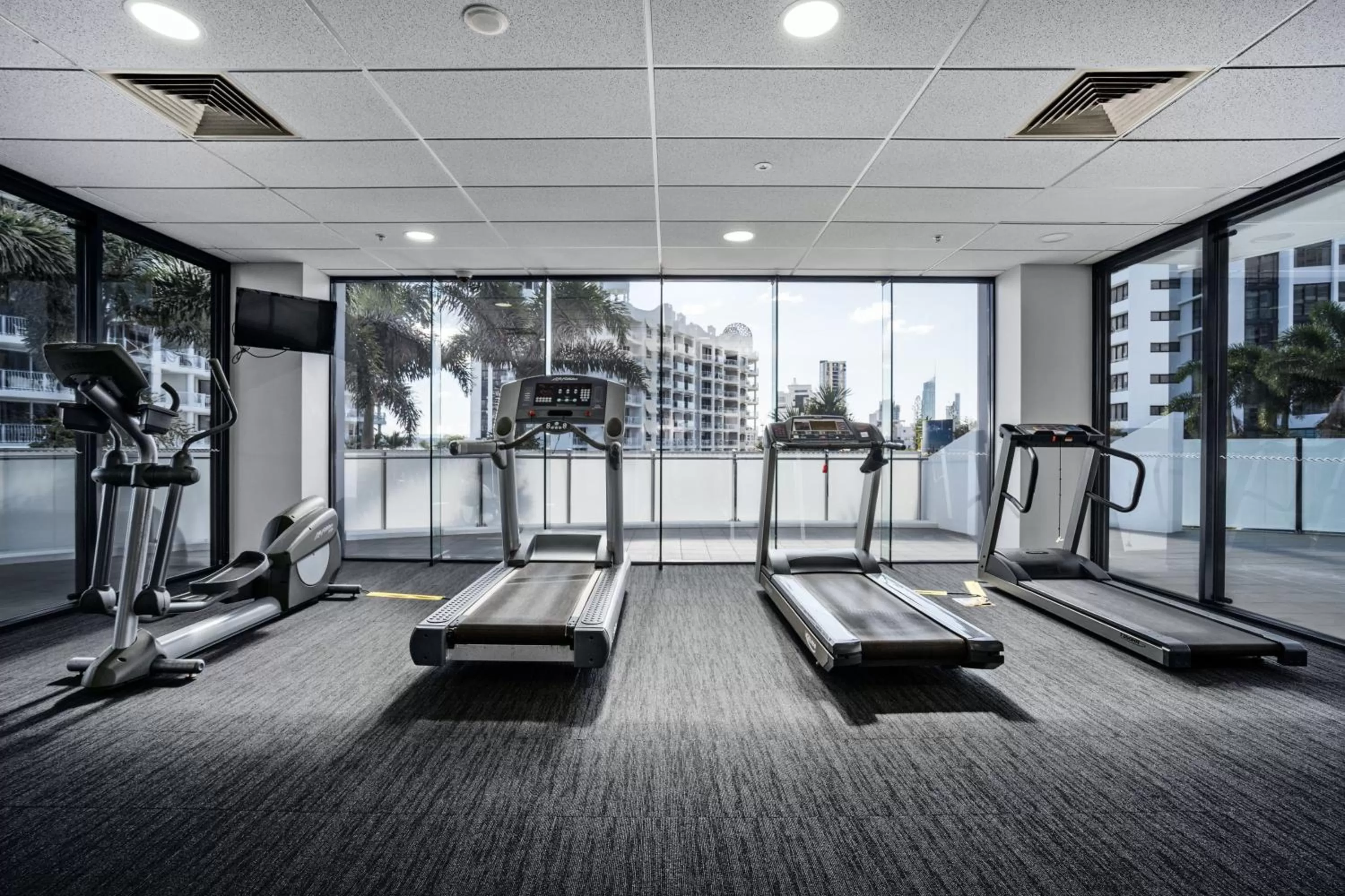 Fitness centre/facilities in The Wave Resort