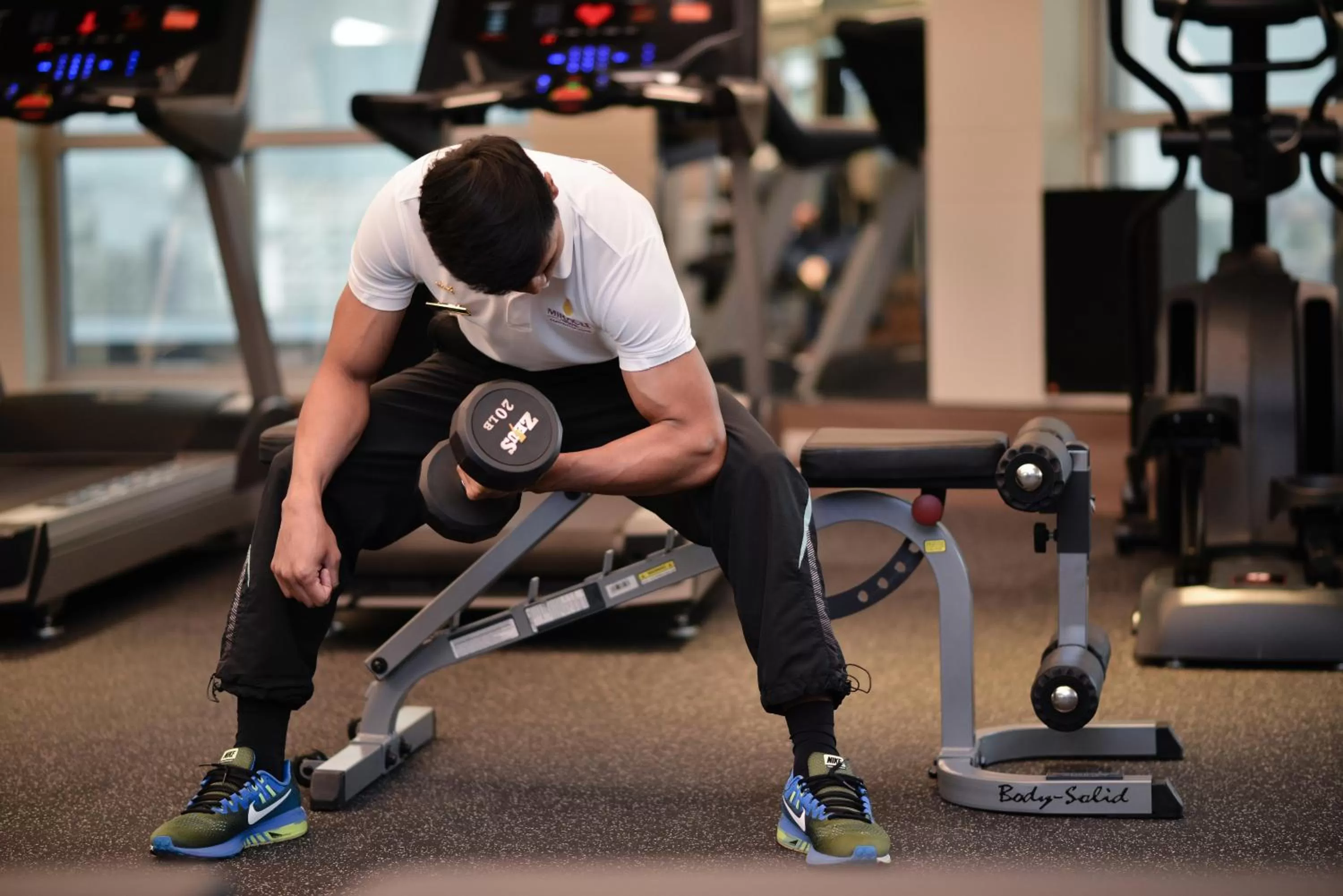 Fitness centre/facilities in Miracle Grand Convention Hotel