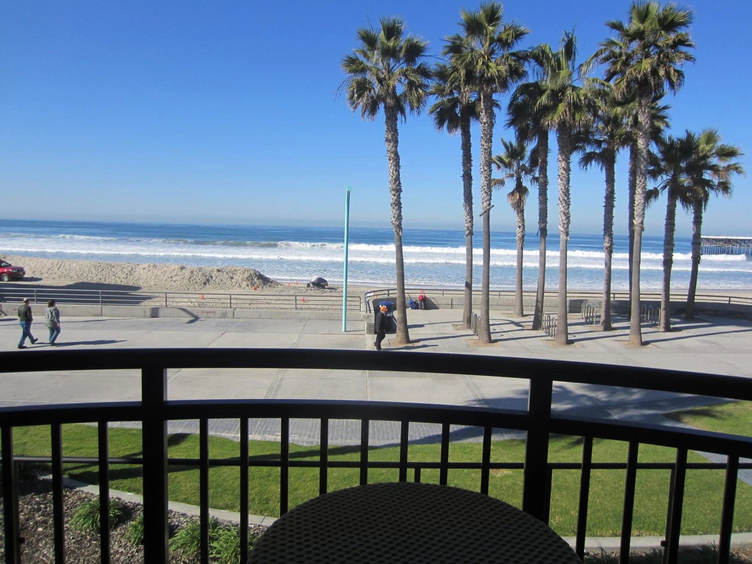 Balcony/Terrace in Ocean Park Inn