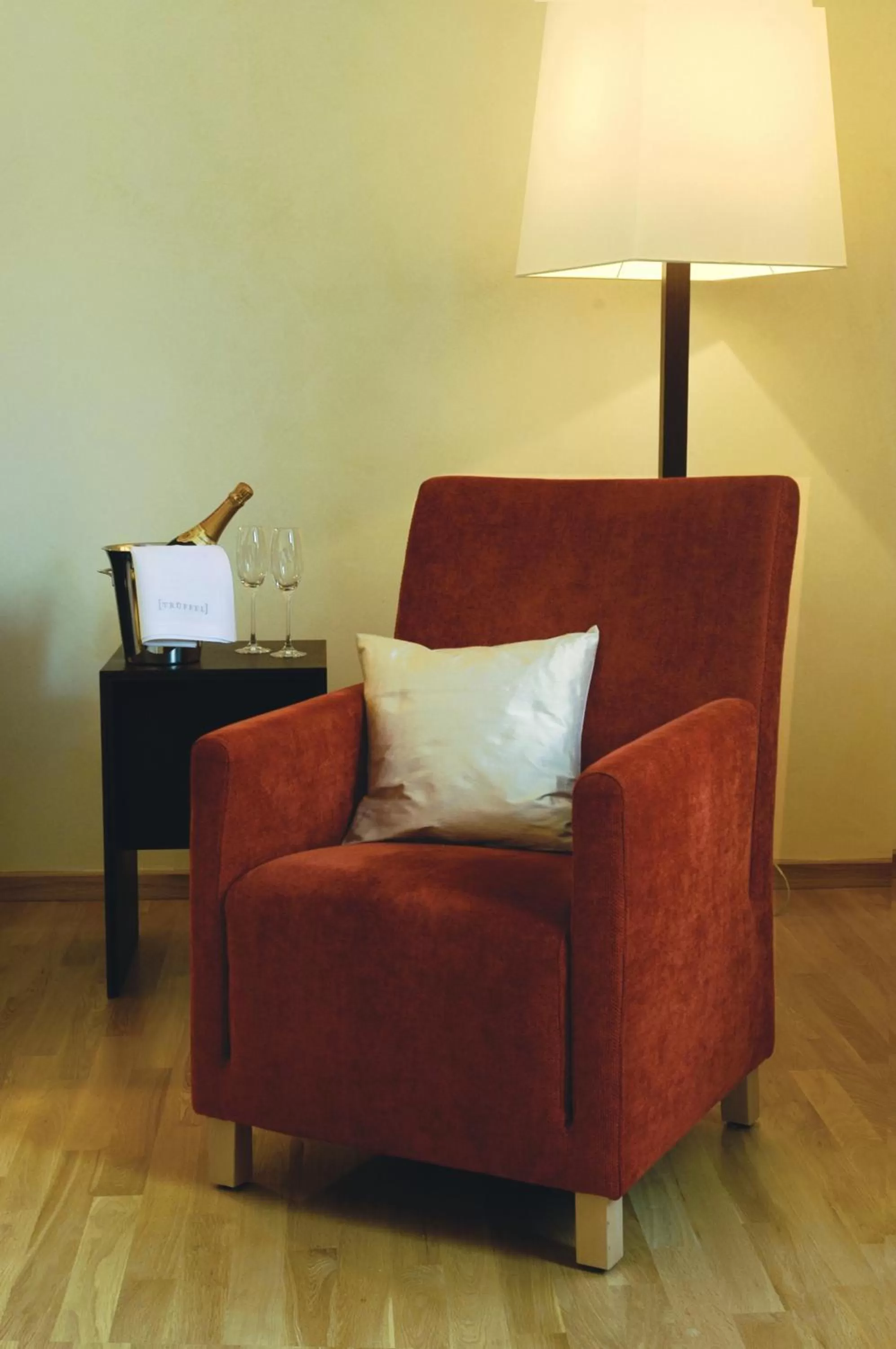 Seating area in Trüffel Hotel