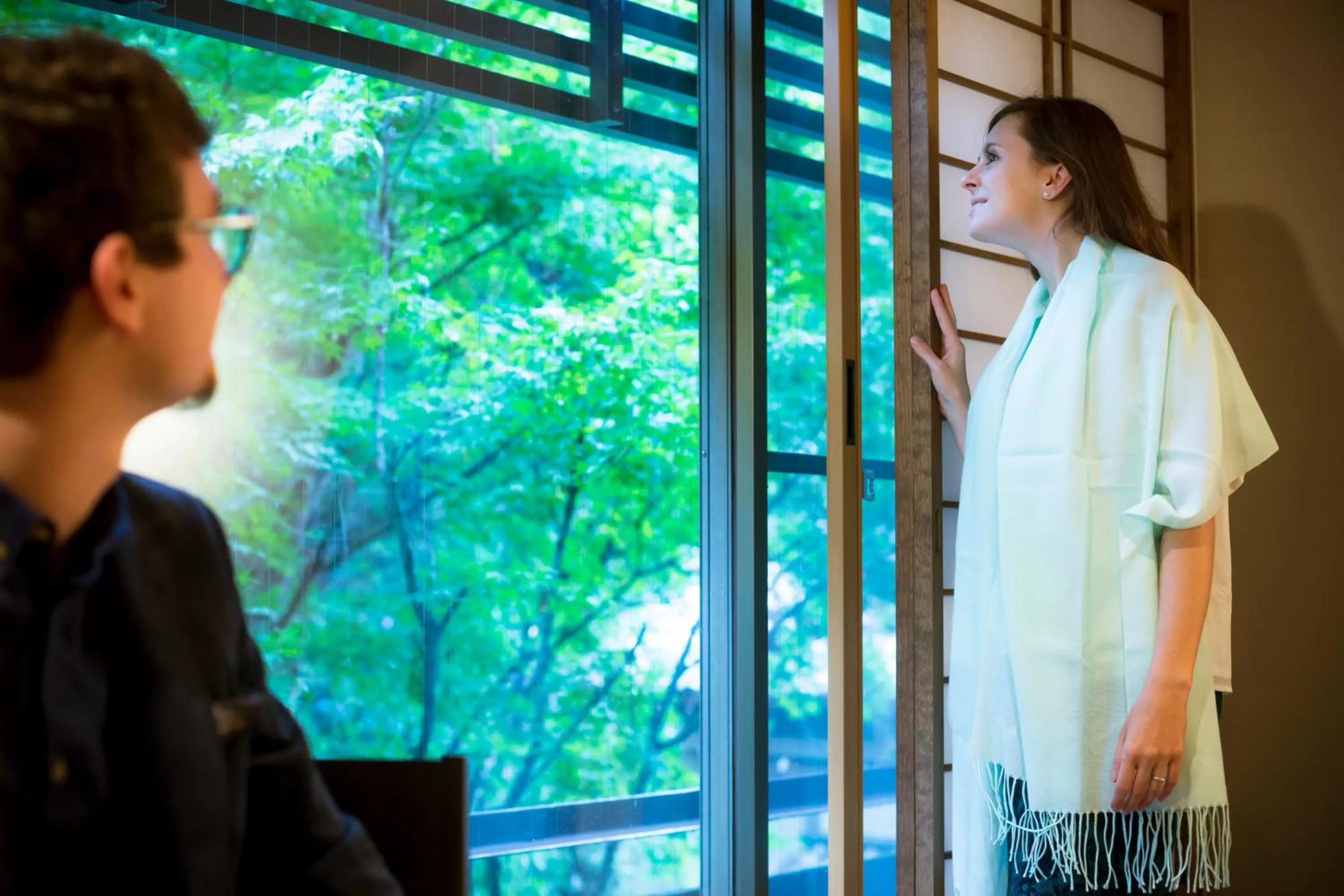 Mountain view in Hotel Miyajima Villa