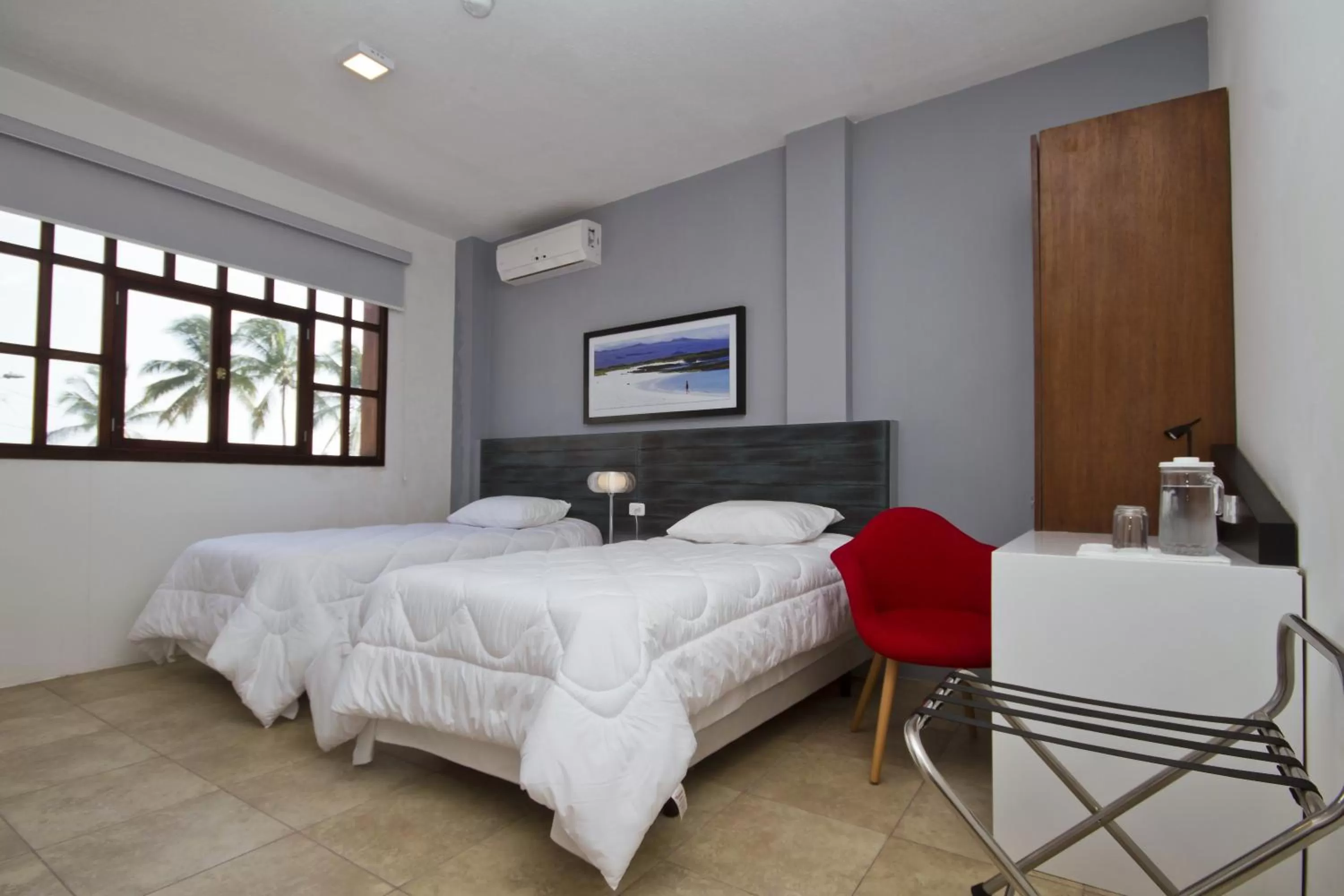 Bedroom, Bed in Hotel Volcano