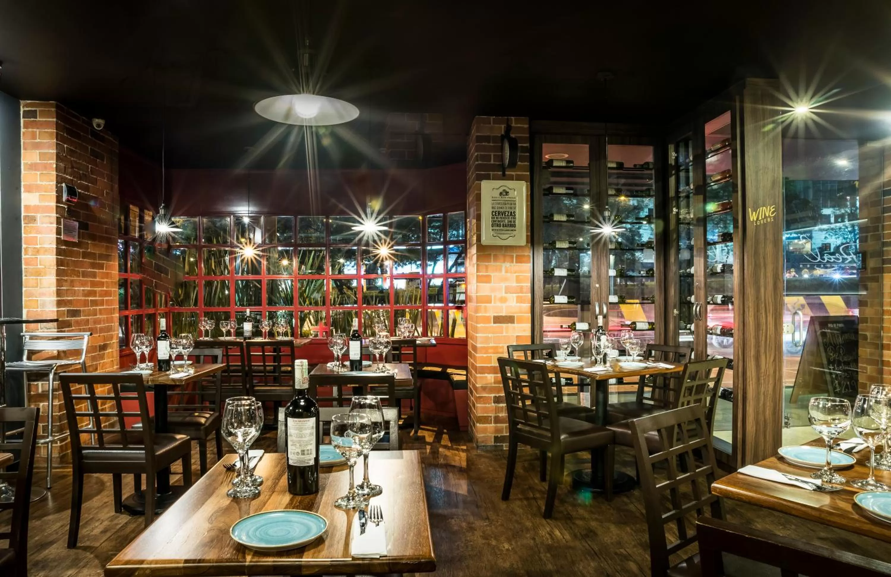 Restaurant/places to eat in Hotel Santa Barbara Real