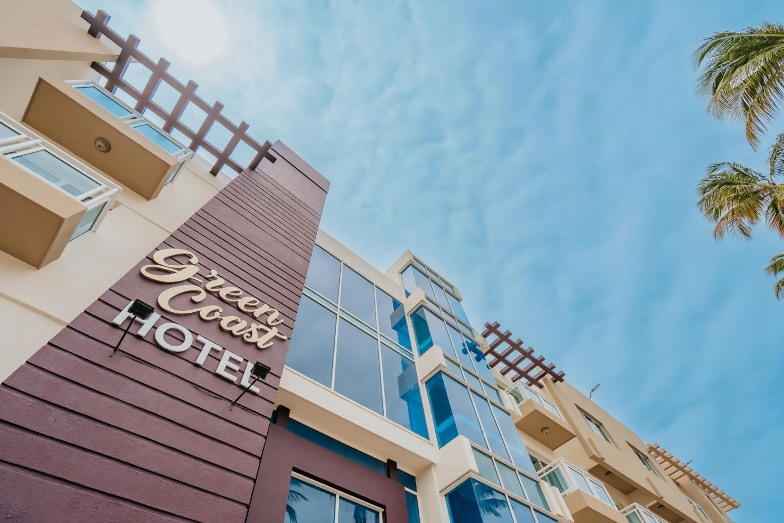 Property building in Hotel Checkin El Cortecito