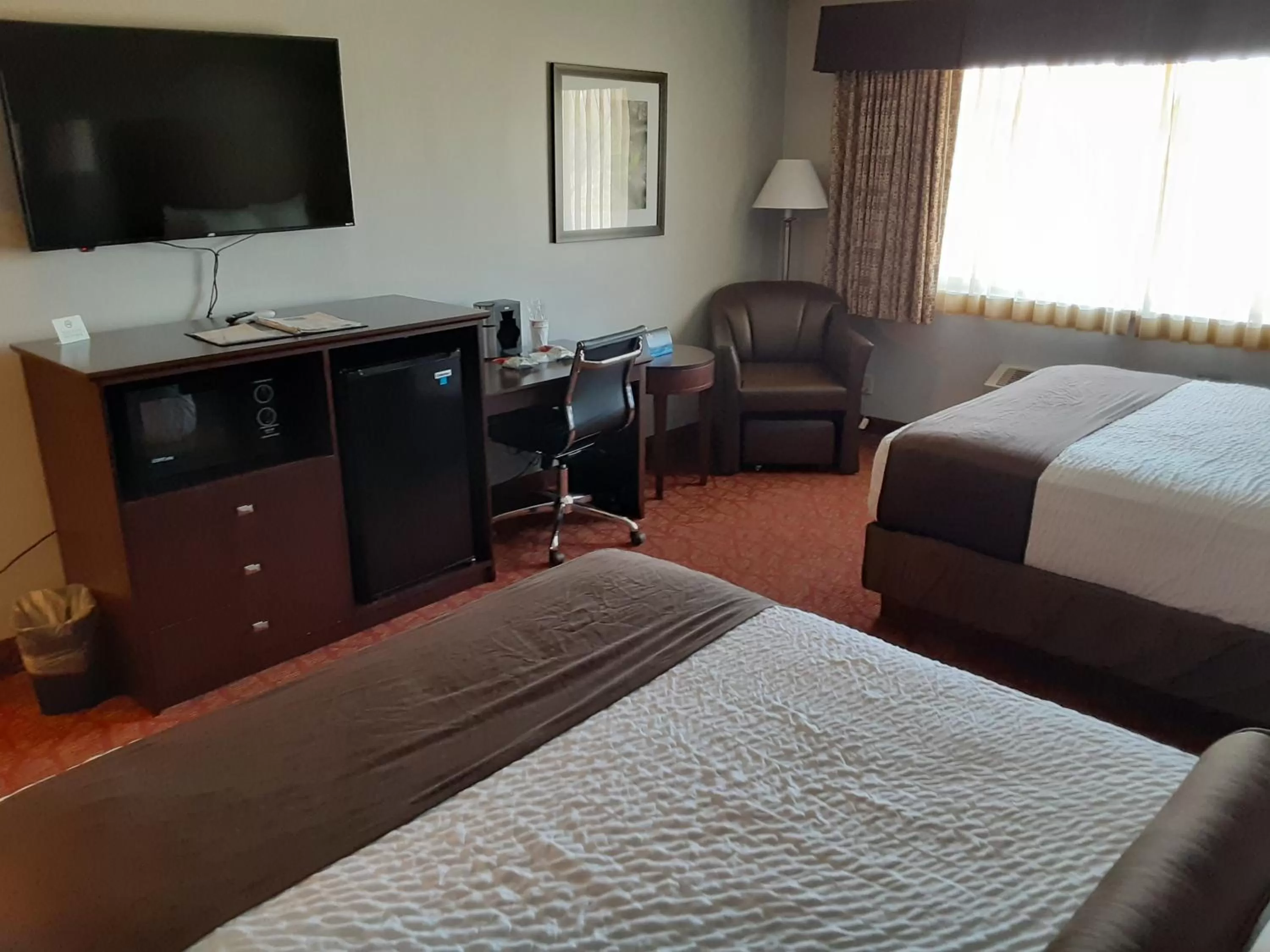 Bed in Boarders Inn & Suites by Cobblestone Hotels - Superior/Duluth