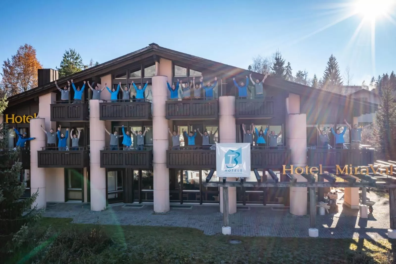 Property building in T3 Hotel Mira Val